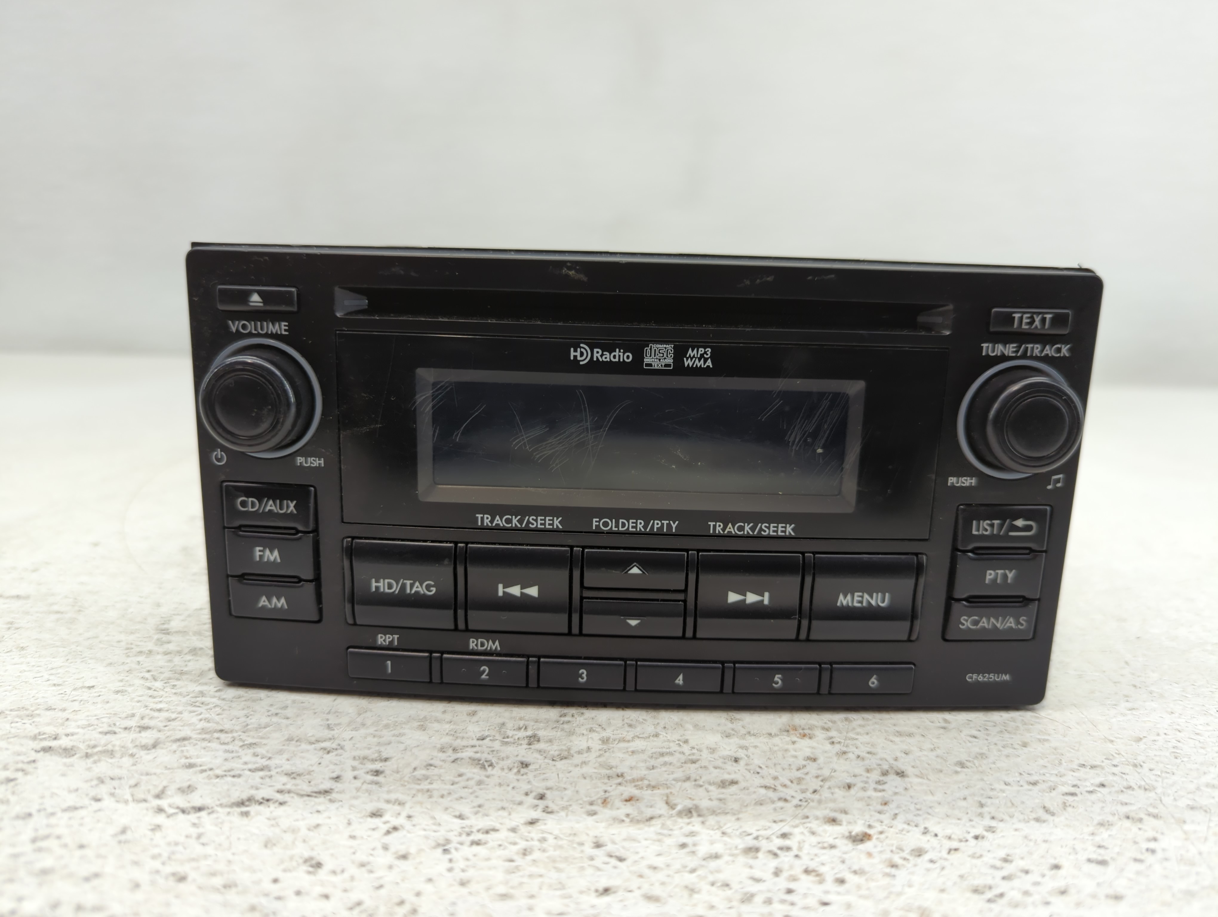 2014 Subaru Forester Am Fm Cd Player Radio Receiver 744142 - Oemusedautoparts1.com