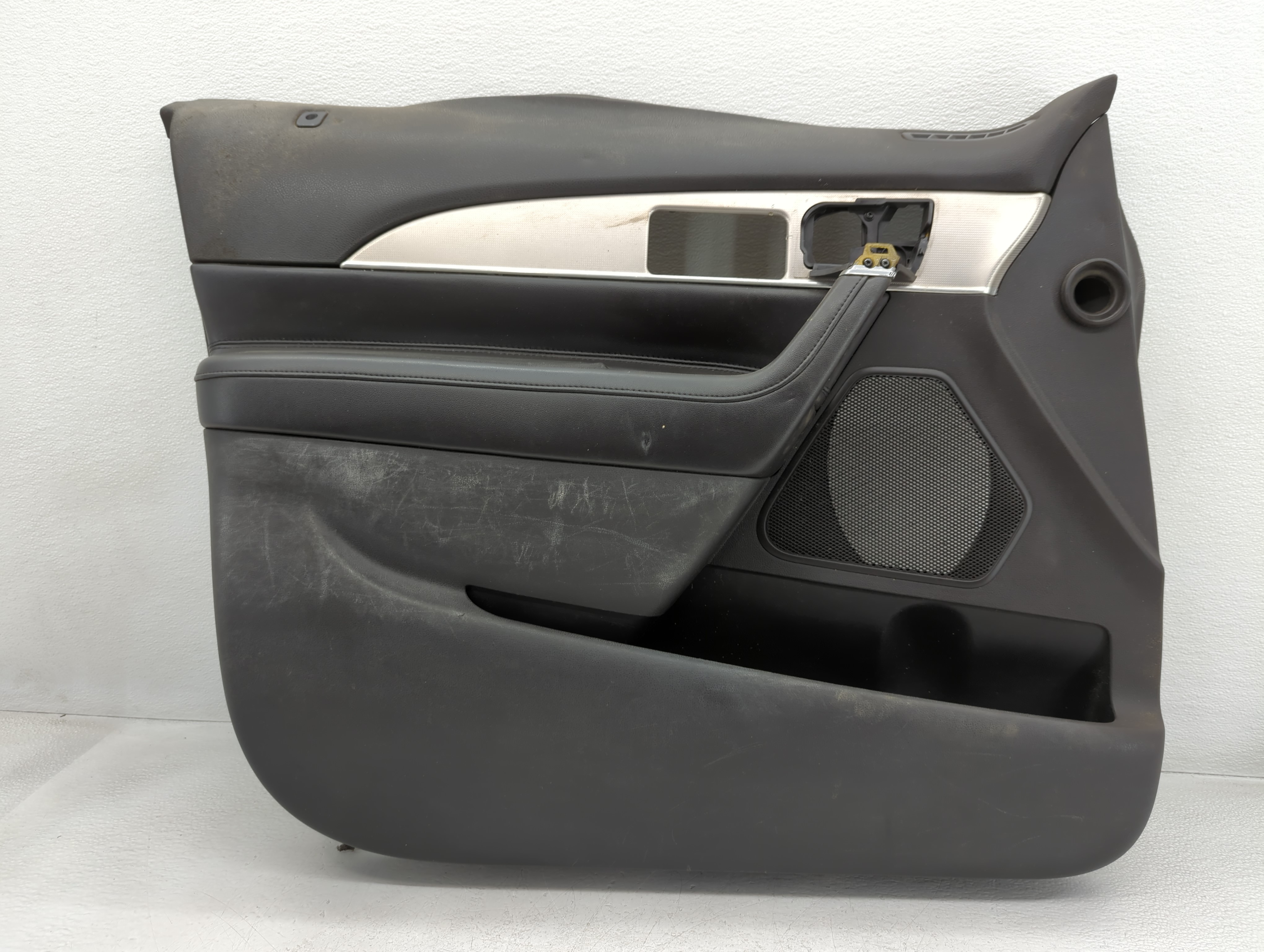 2012 Lincoln Mkx Front Left Driver Interior Door Panel Trim Black 745099 - Oemusedautoparts1.com