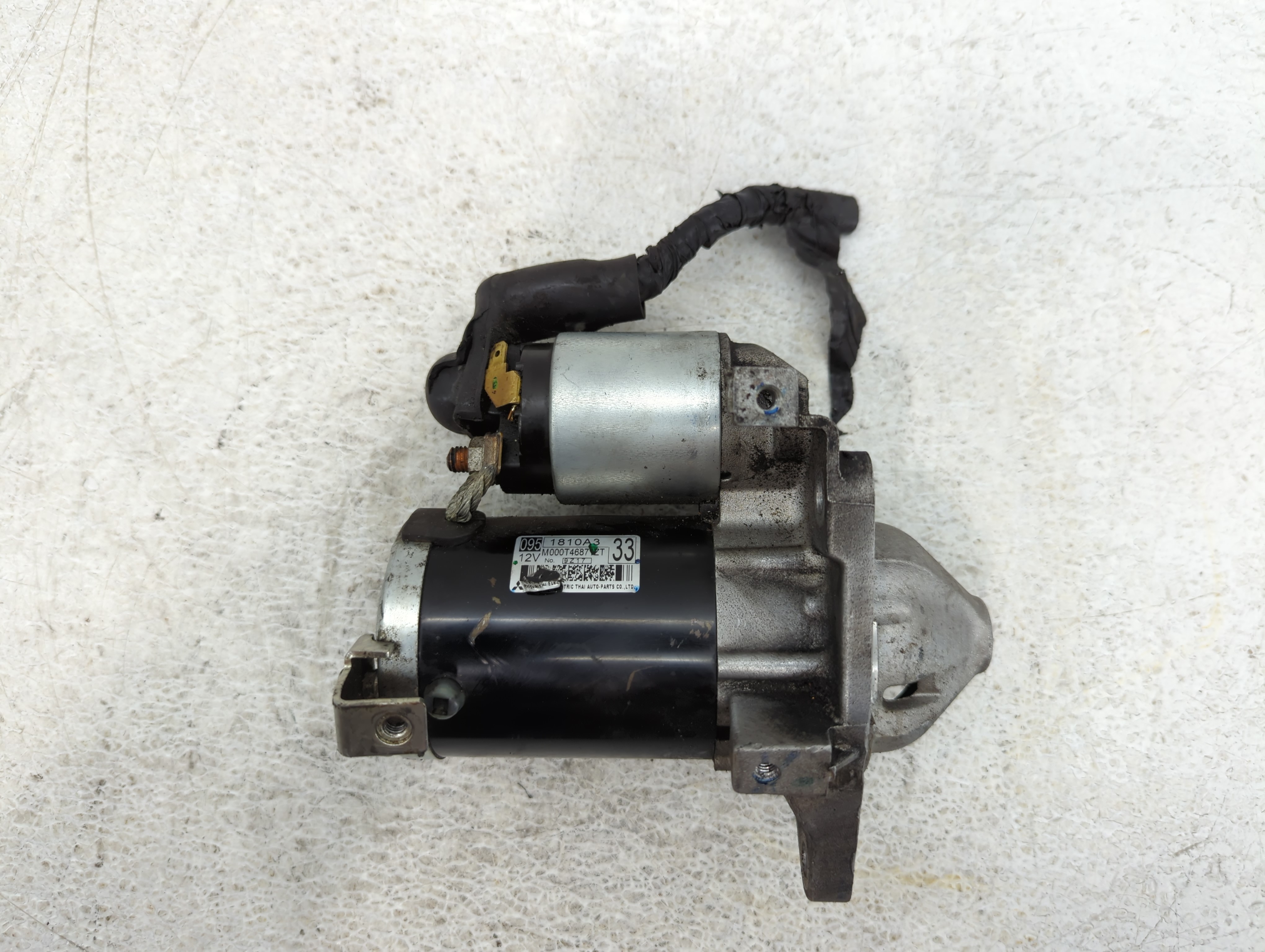 2020 Mitsubishi Mirage Car Starter Motor Solenoid Oem 747082 - Oemusedautoparts1.com
