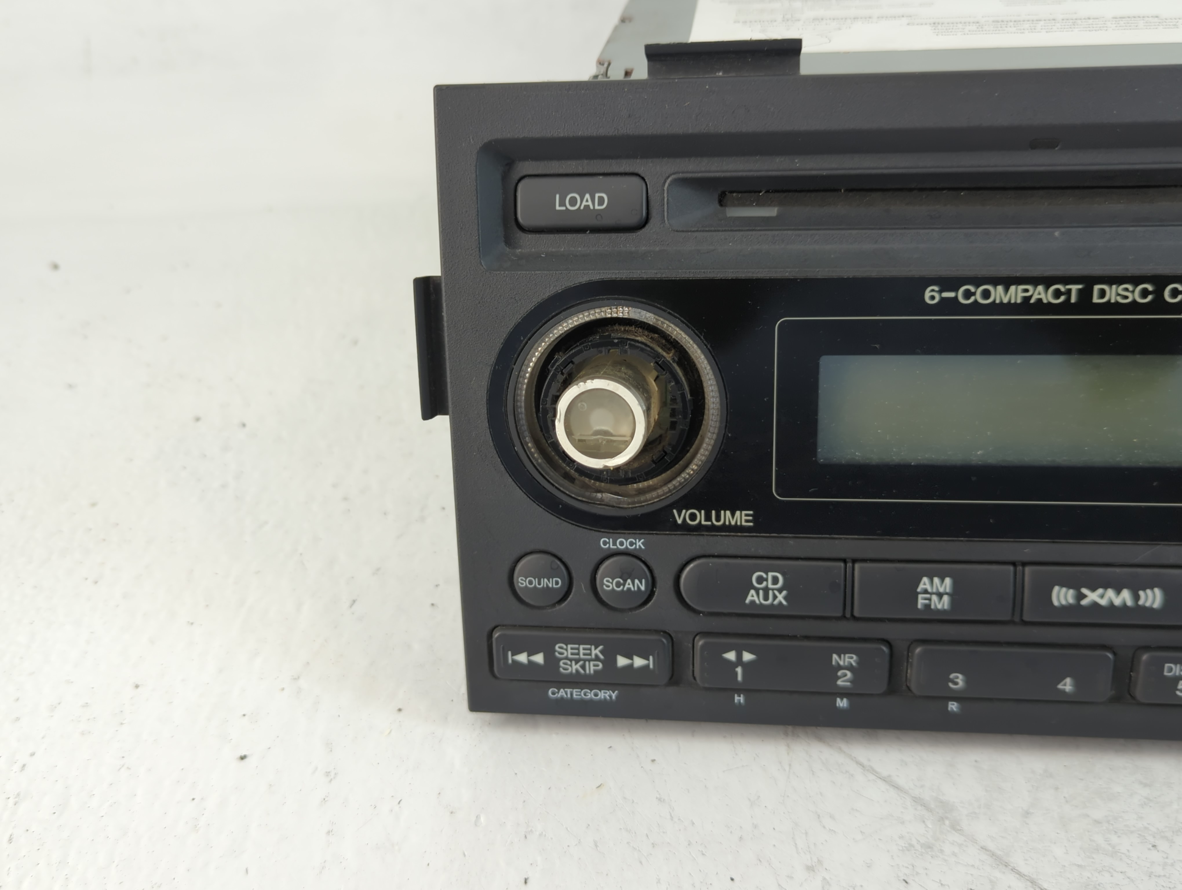 2006-2008 Honda Ridgeline Am Fm Cd Player Radio Receiver 747392 - Oemusedautoparts1.com