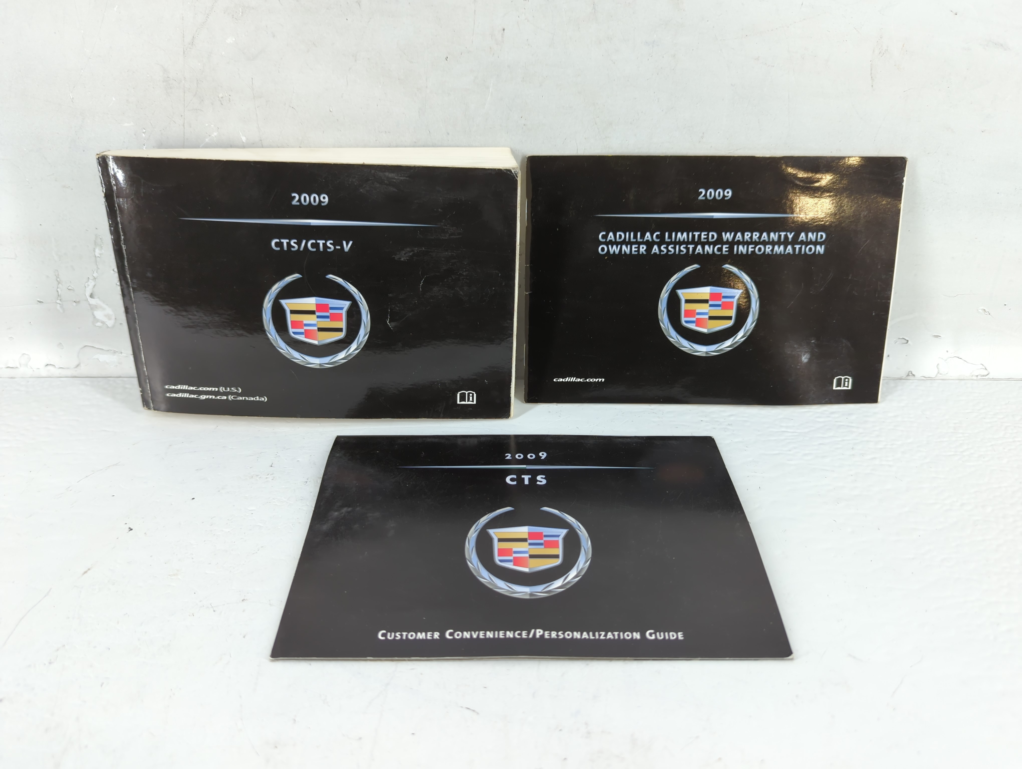 Picture of 2009 Cadillac Cts Owners Manual Book Guide 750222