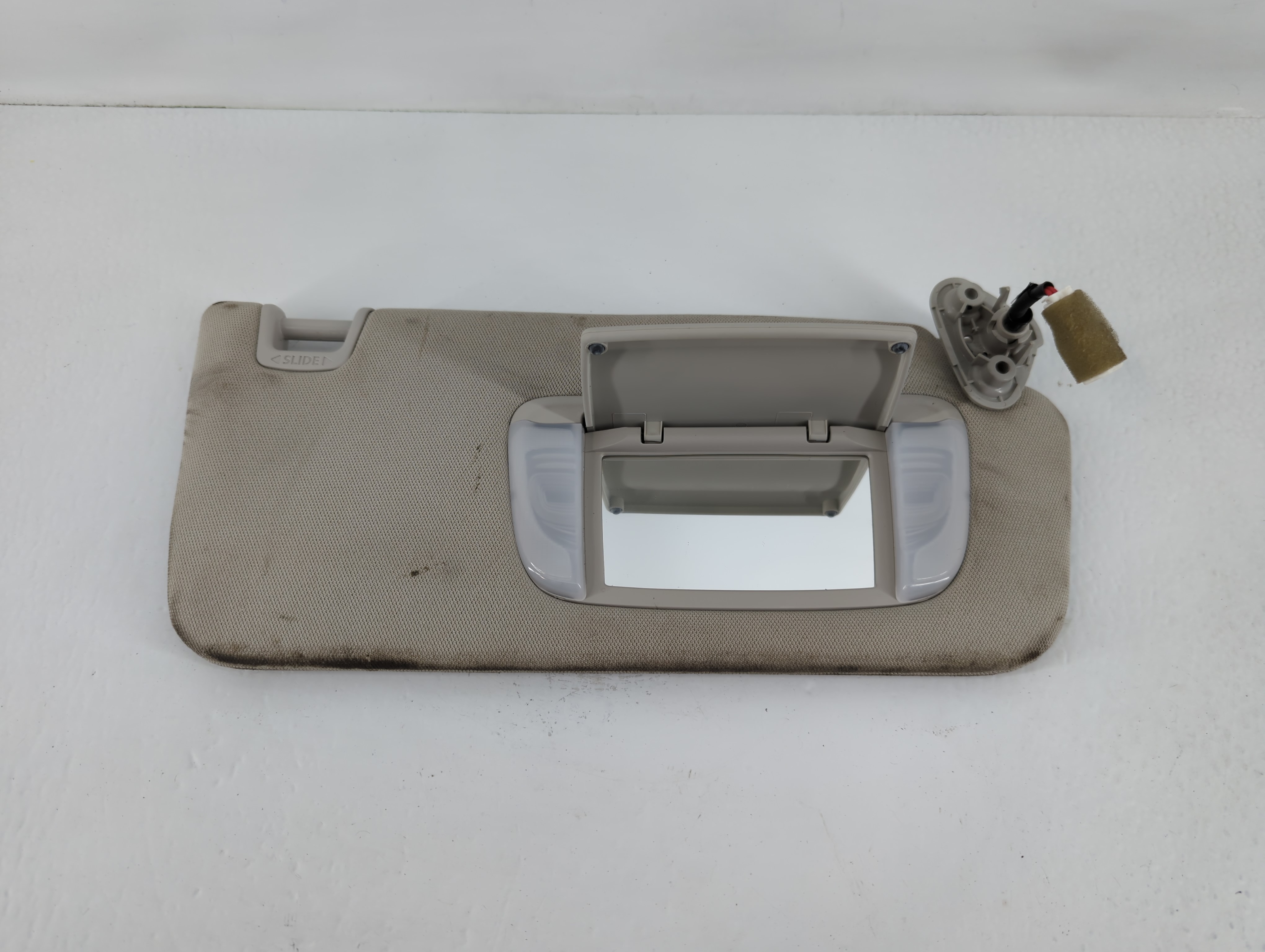 2020 Subaru Legacy Driver Sun Visor Mirror Left Sunvisor Grey 753812 - Oemusedautoparts1.com