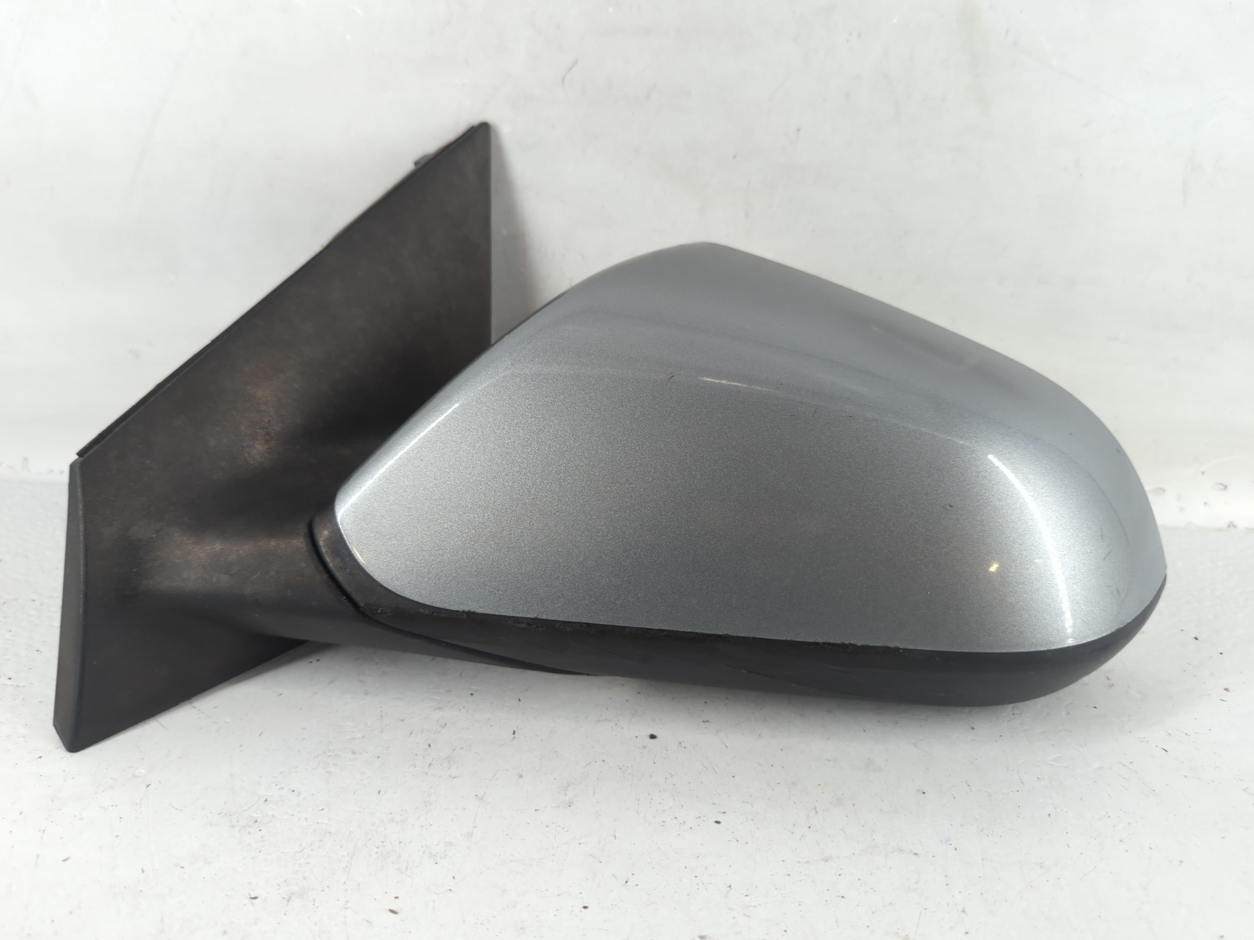 2016 Hyundai Sonata Driver Left Side View Power Door Mirror Grey 754043 - Oemusedautoparts1.com