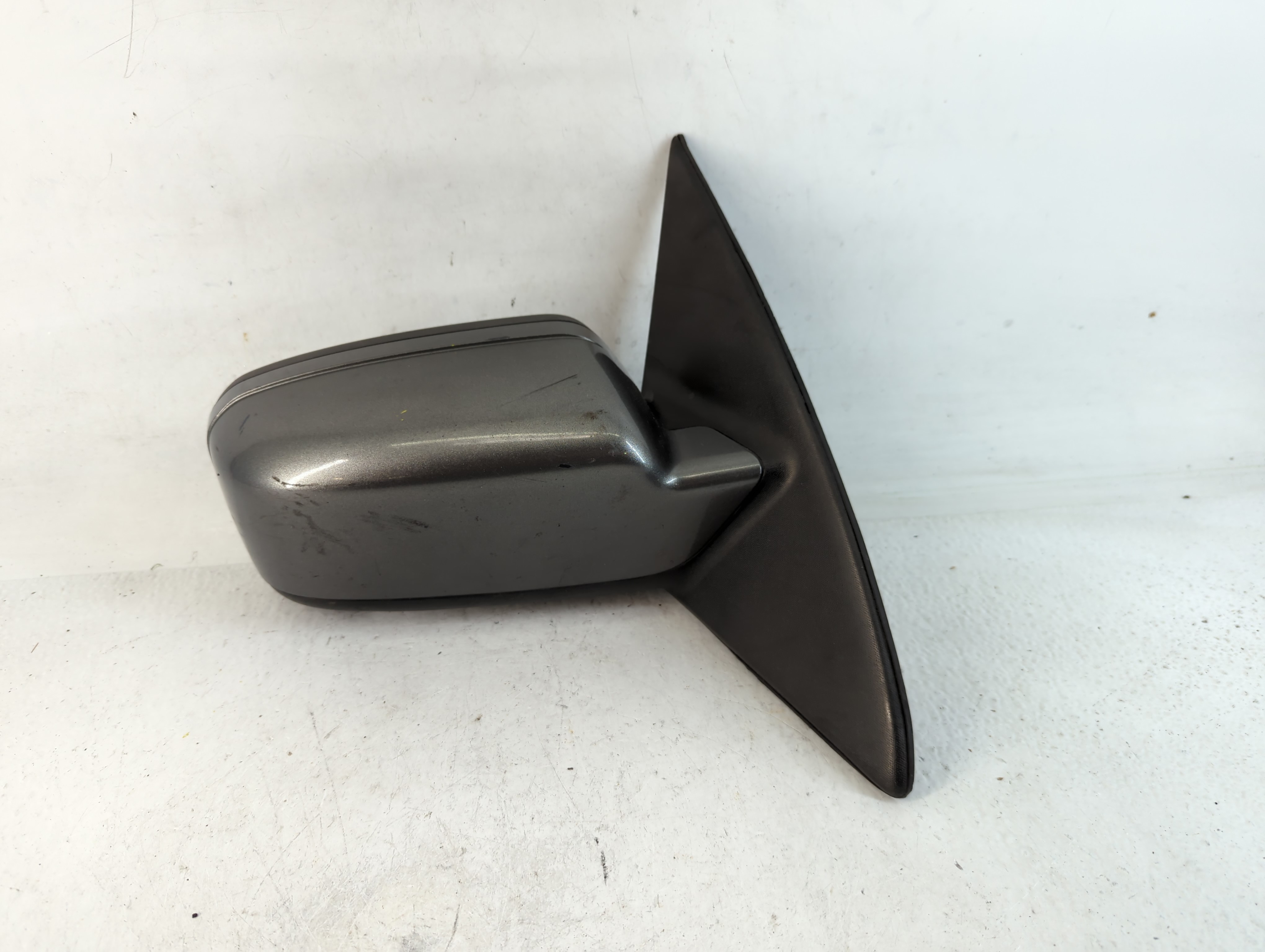 Mitsubishi Lancer Passenger Right Side View Power Door Mirror Dark Grey 754361 - Oemusedautoparts1.com