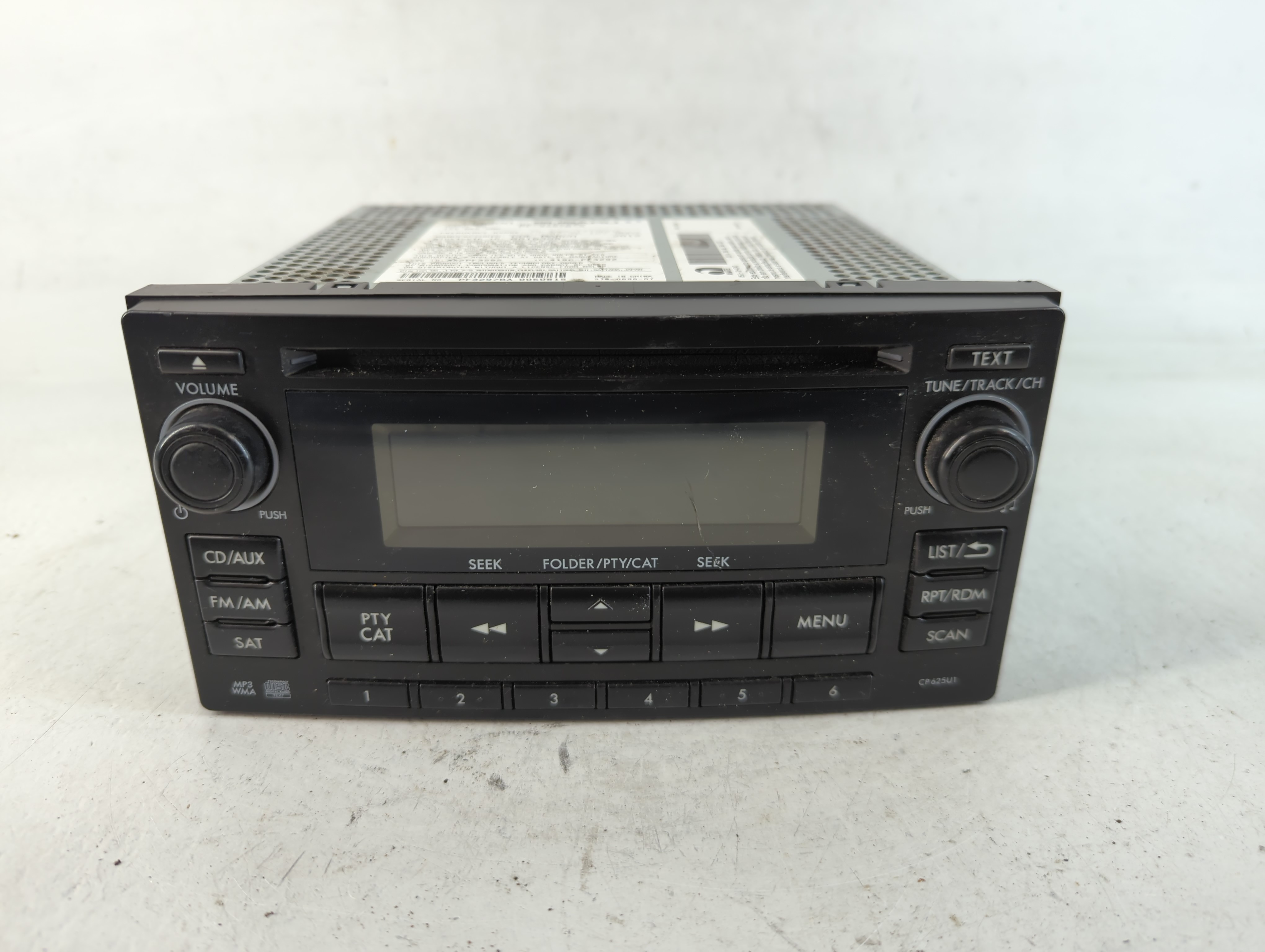 2012 Subaru Forester Am Fm Cd Player Radio Receiver 754612 - Oemusedautoparts1.com
