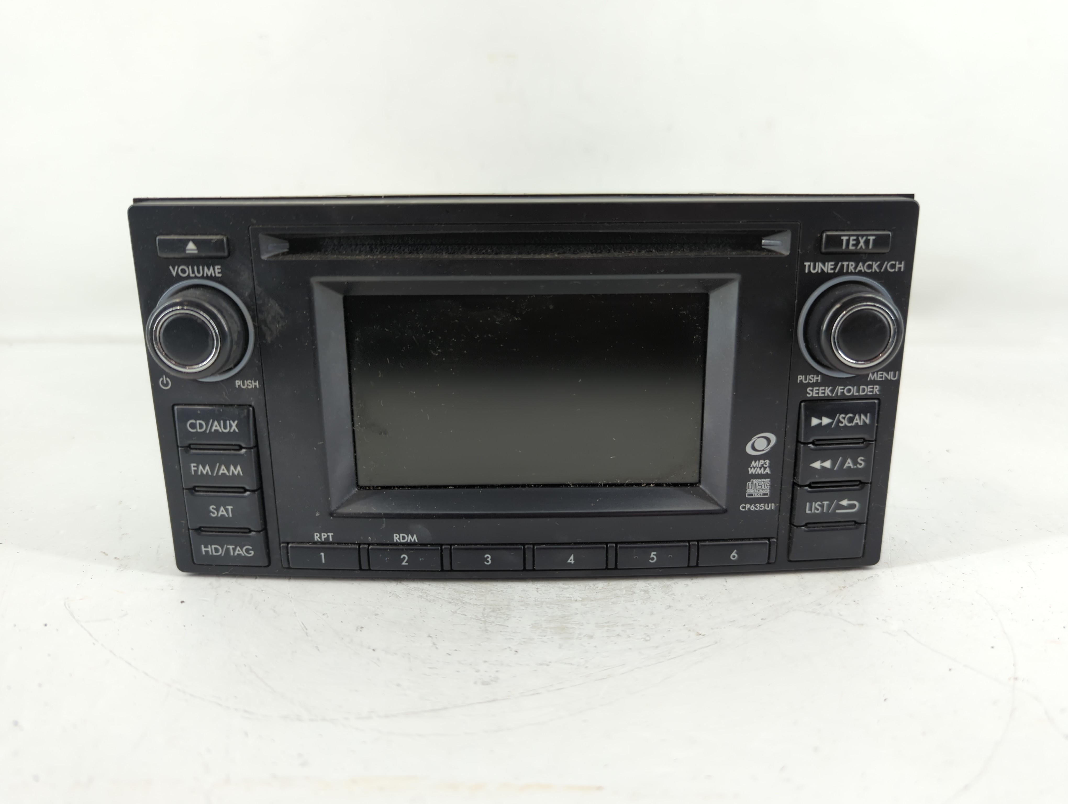 2013 Subaru Forester Am Fm Cd Player Radio Receiver 755920 - Oemusedautoparts1.com