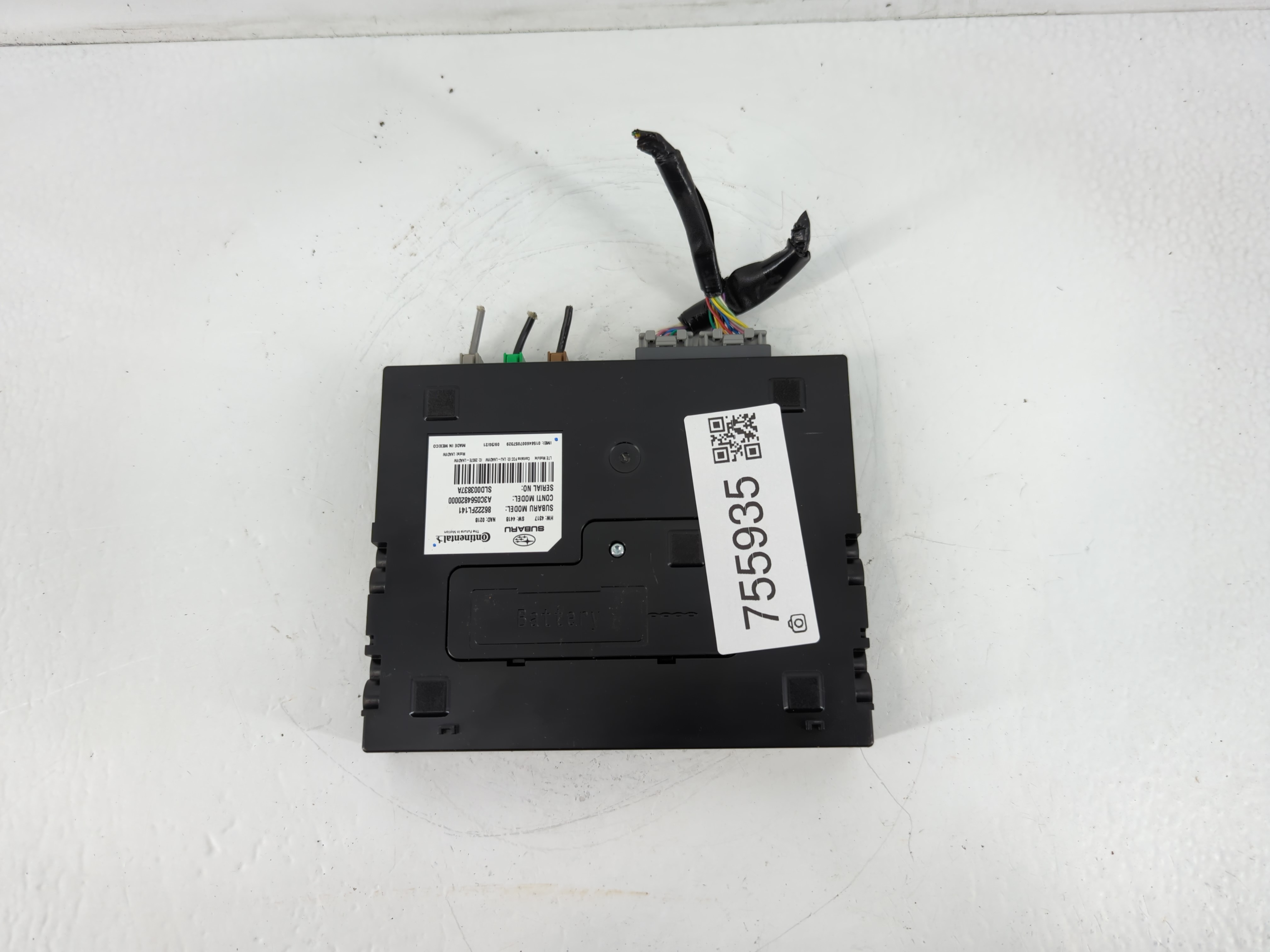 2007 Subaru Legacy  DISPLAY SCREEN RADIO COMMAND 755935 - Oemusedautoparts1.com