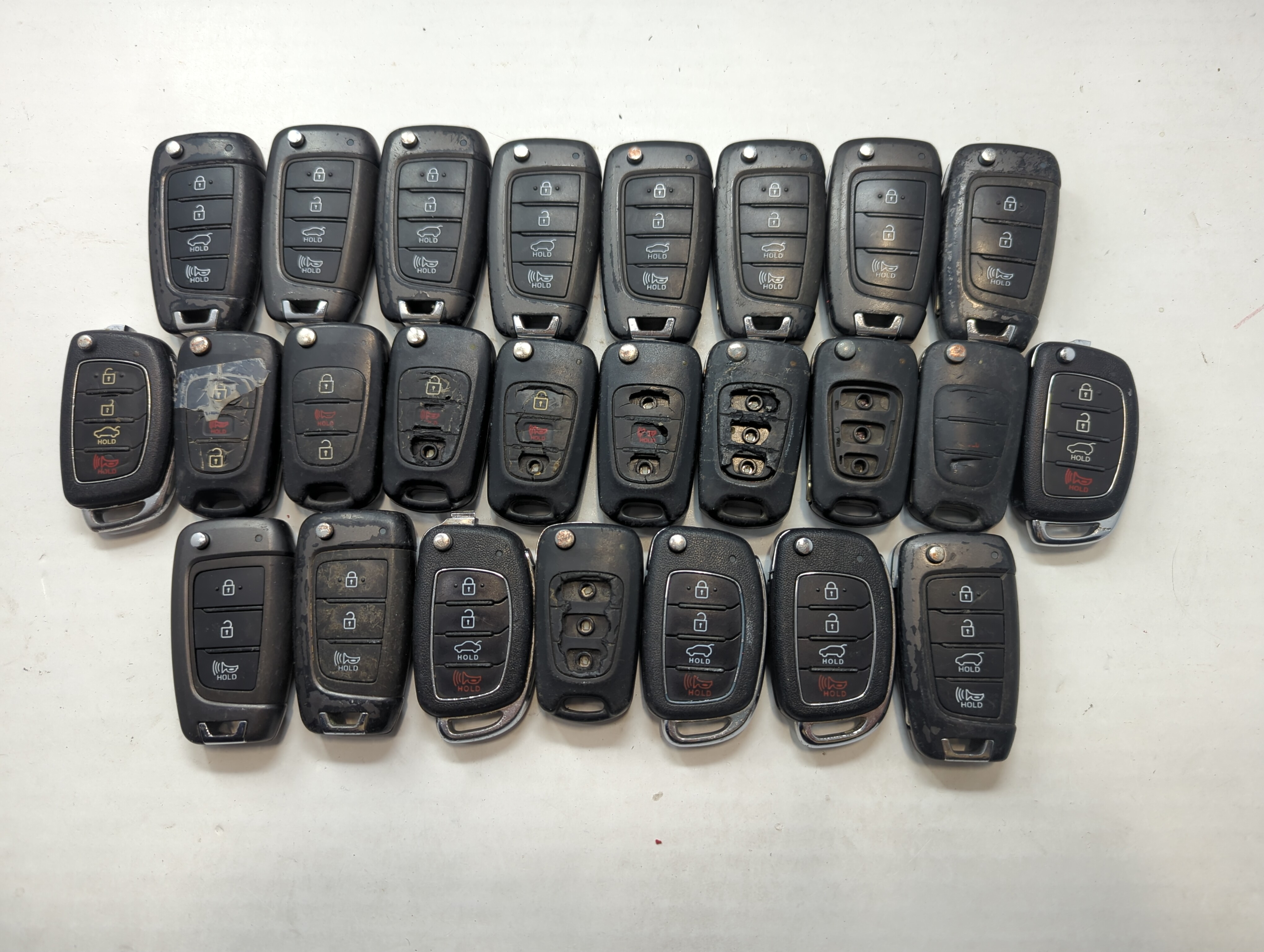 Lot of 25 Kia Keyless Entry Remote Fob TQ8-RKE-3F02 | NYOSEKSAM11ATX | 757806 - Oemusedautoparts1.com