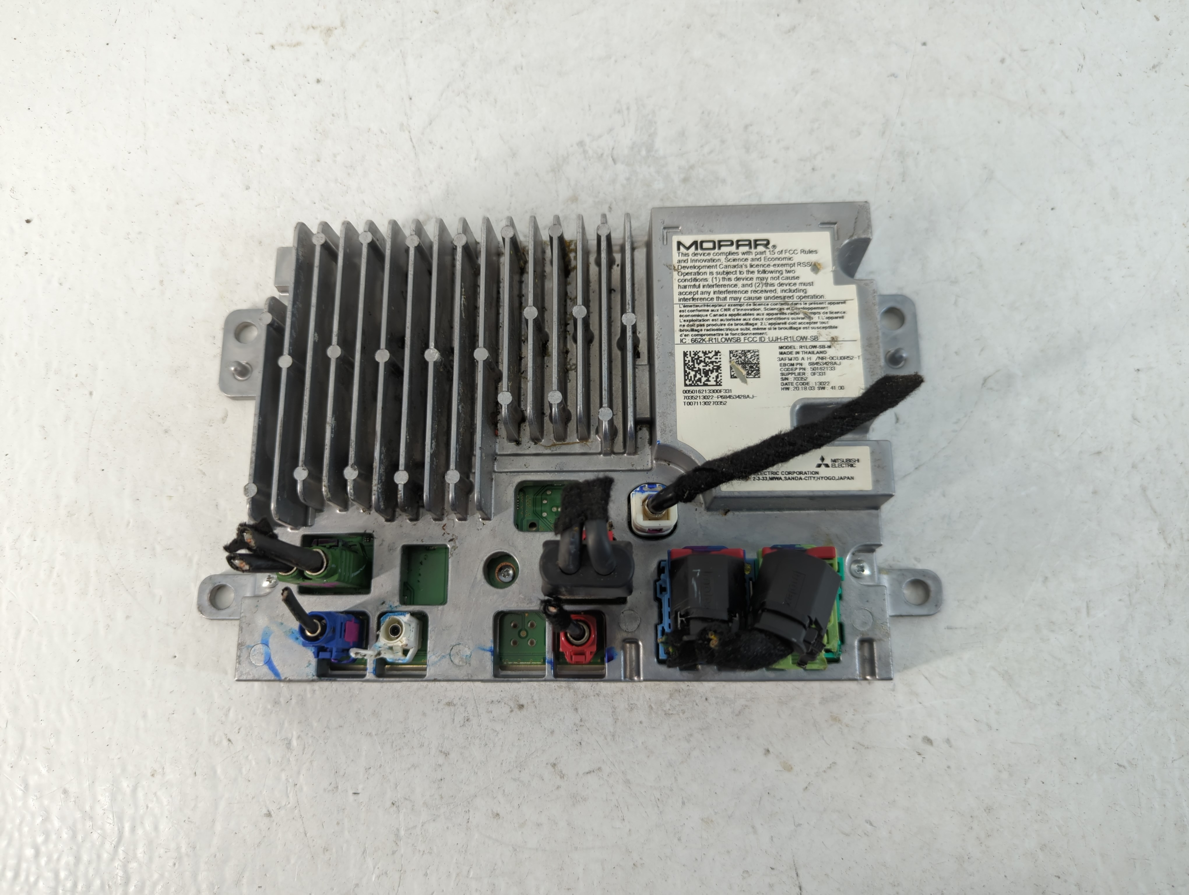 2022 Jeep Compass Am Fm Cd Player Radio Receiver 758204 - Oemusedautoparts1.com