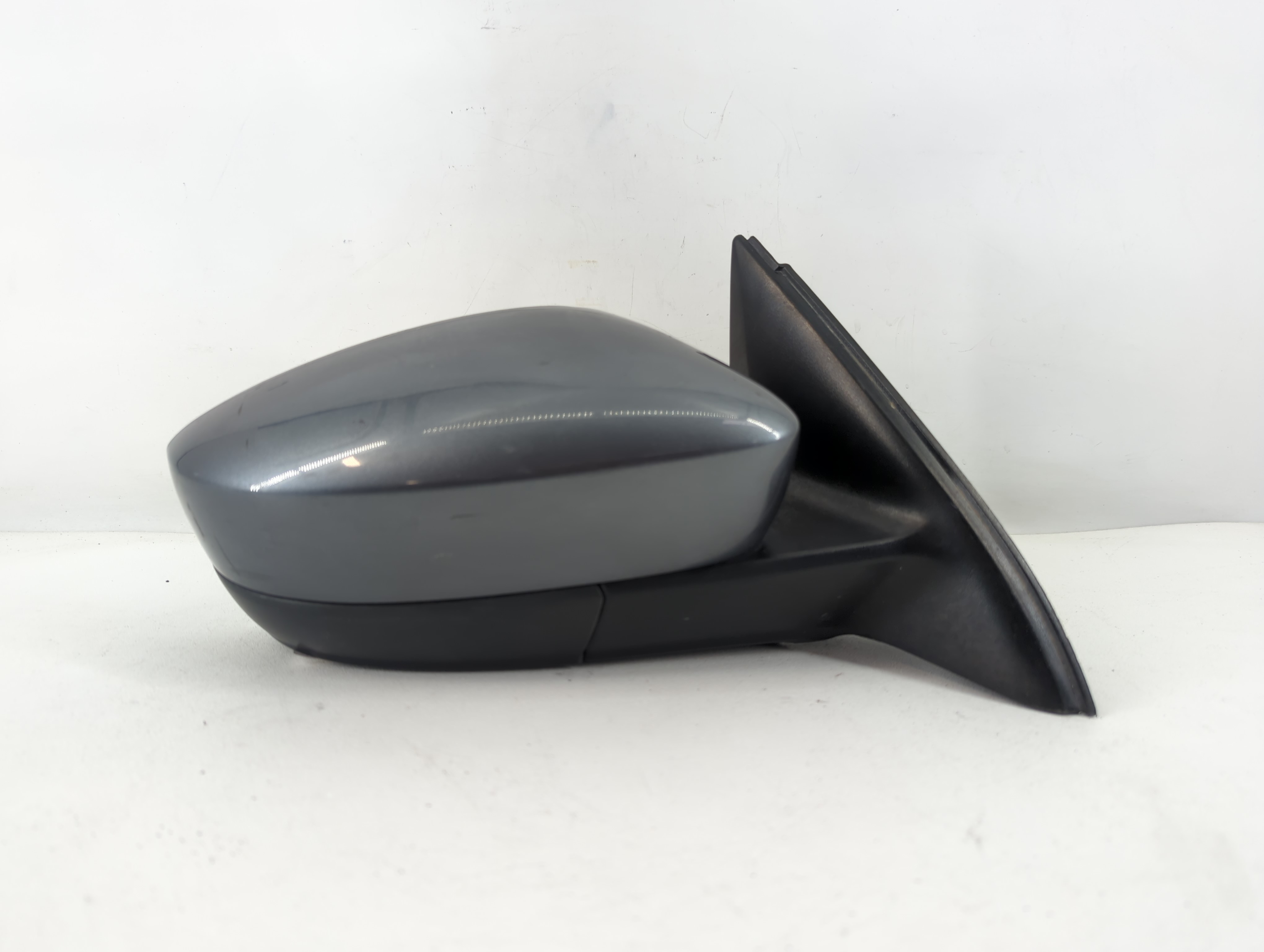 2013-2015 Nissan Sentra Driver Left Side View Power Door Mirror Grey 758398 - Oemusedautoparts1.com