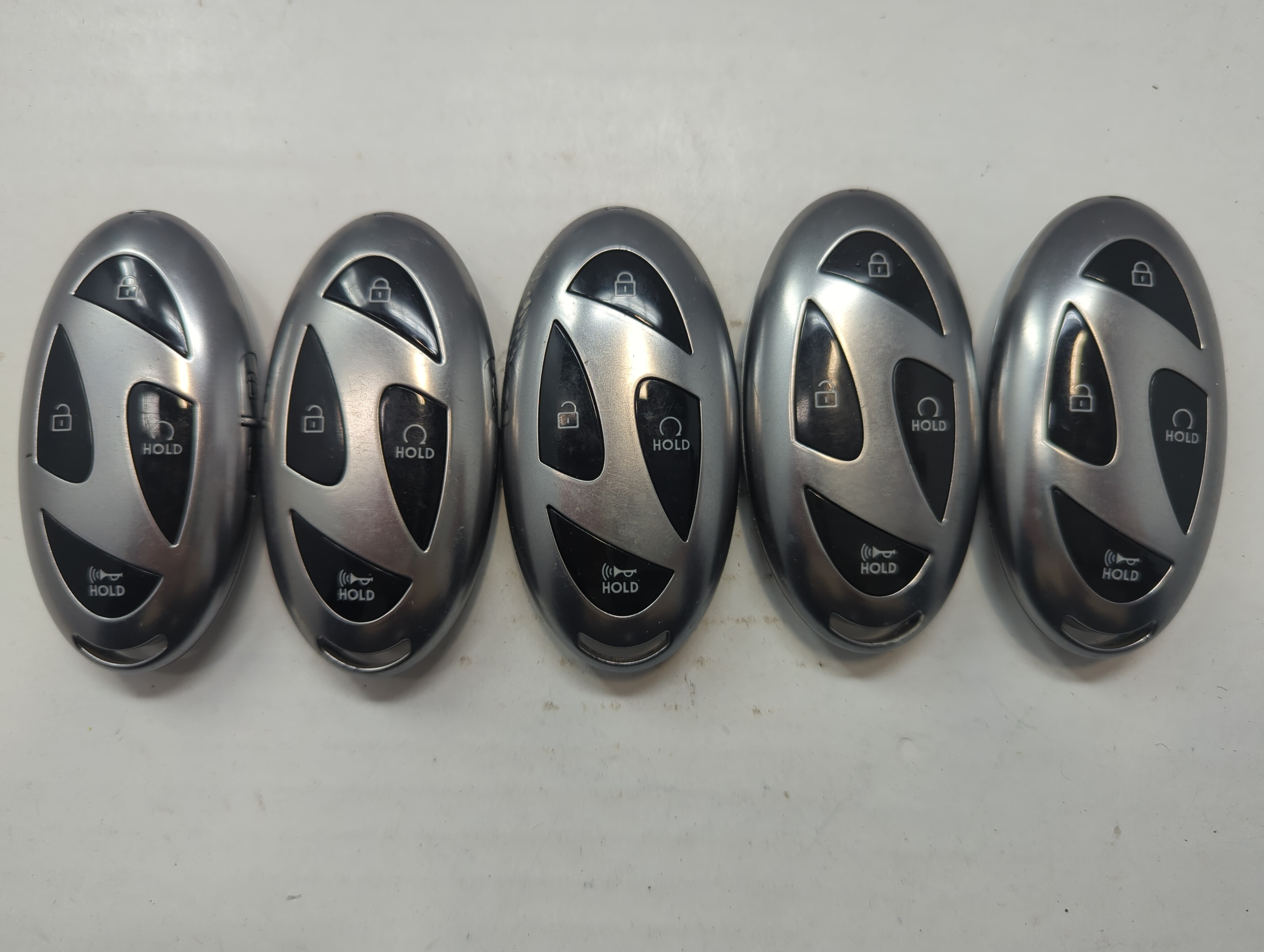 Lot of 5 Hyundai Keyless Entry Remote Fob MIXED FCC IDS MIXED PART 759187 - Oemusedautoparts1.com