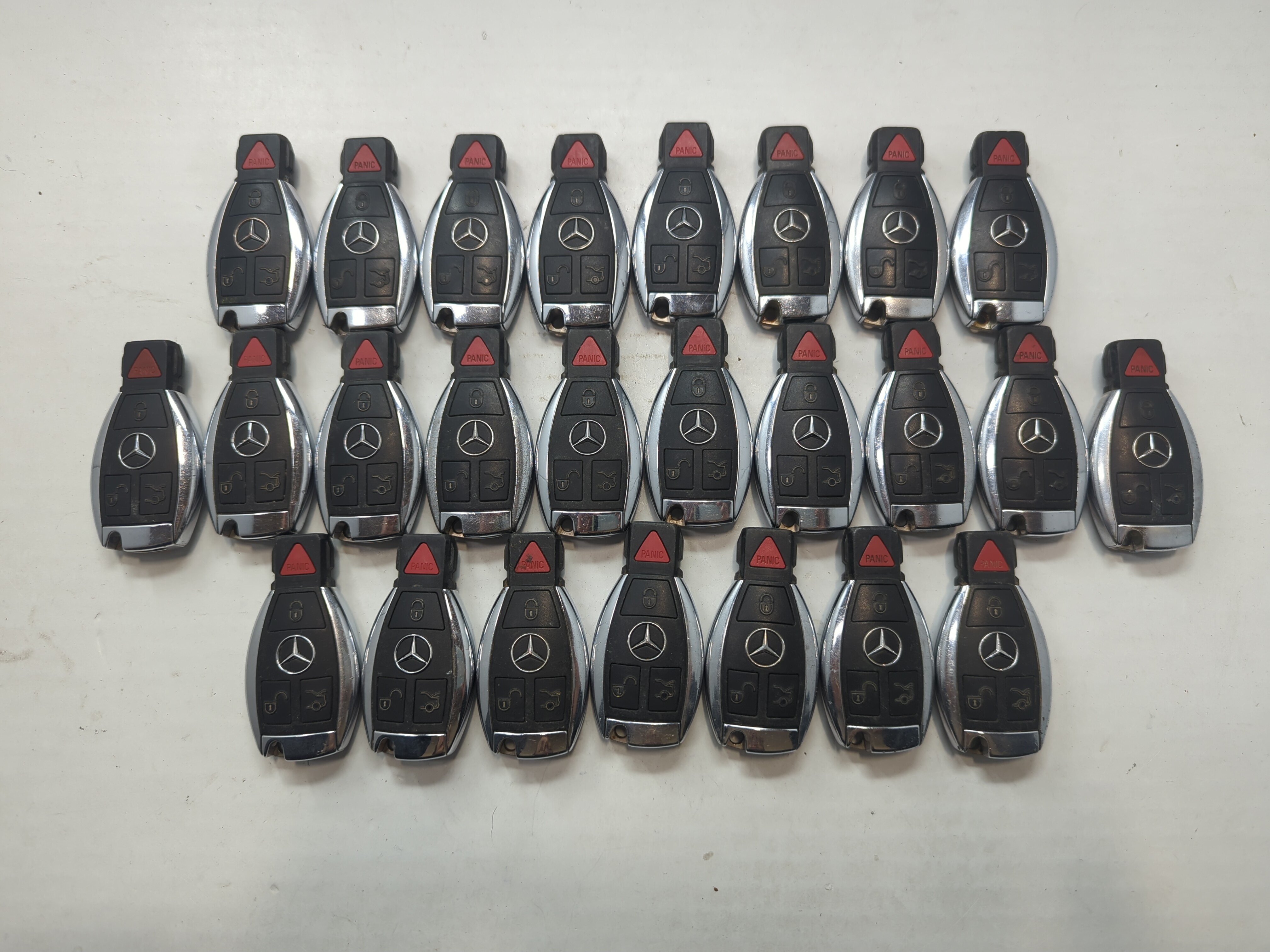 Lot of 25 Mercedes-Benz Keyless Entry Remote Fob IYZDC11 | IYZDC12K 759213 - Oemusedautoparts1.com