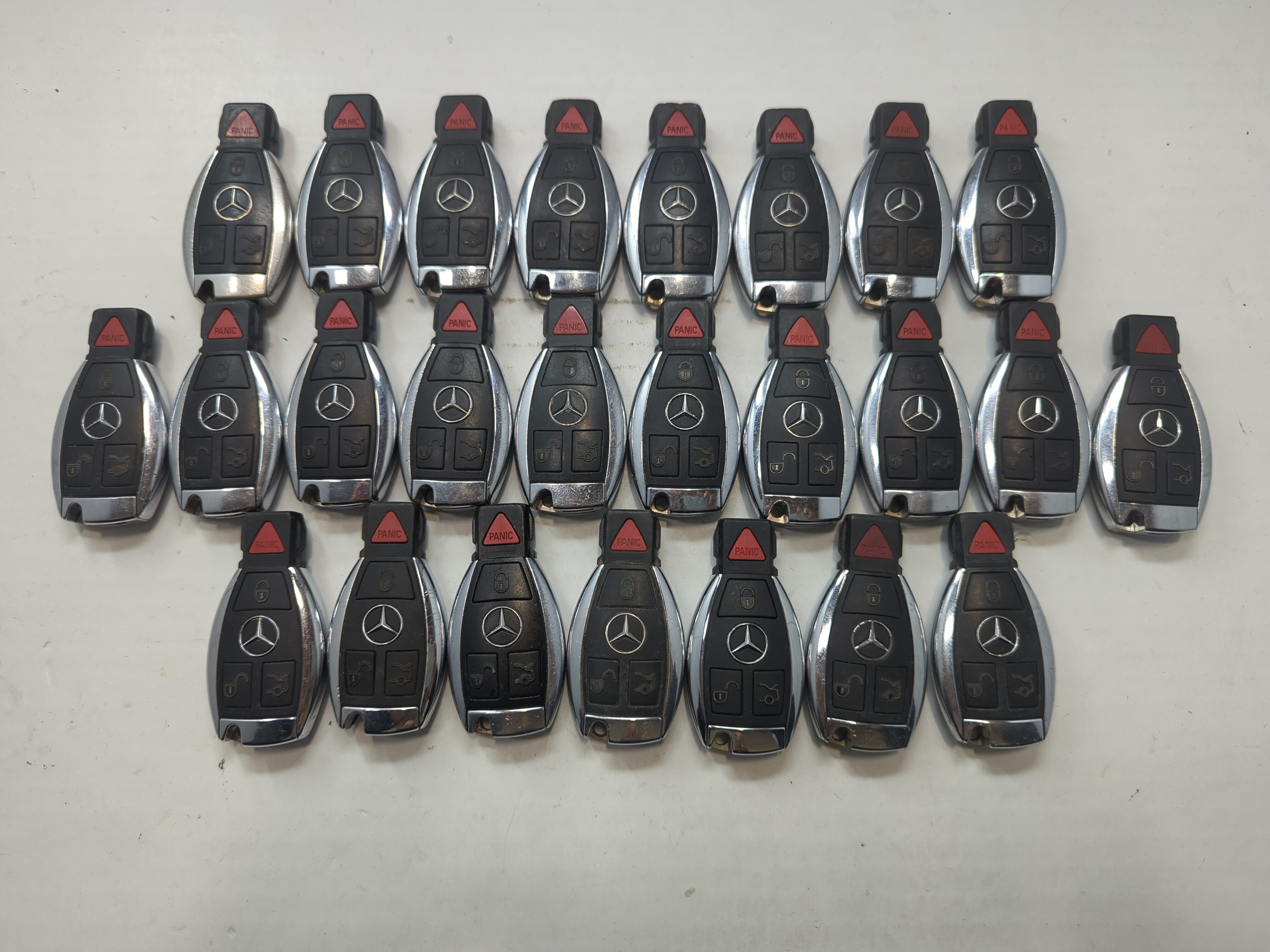 Lot of 25 Mercedes-Benz Keyless Entry Remote Fob IYZDC11 | IYZDC12K 759217 - Oemusedautoparts1.com