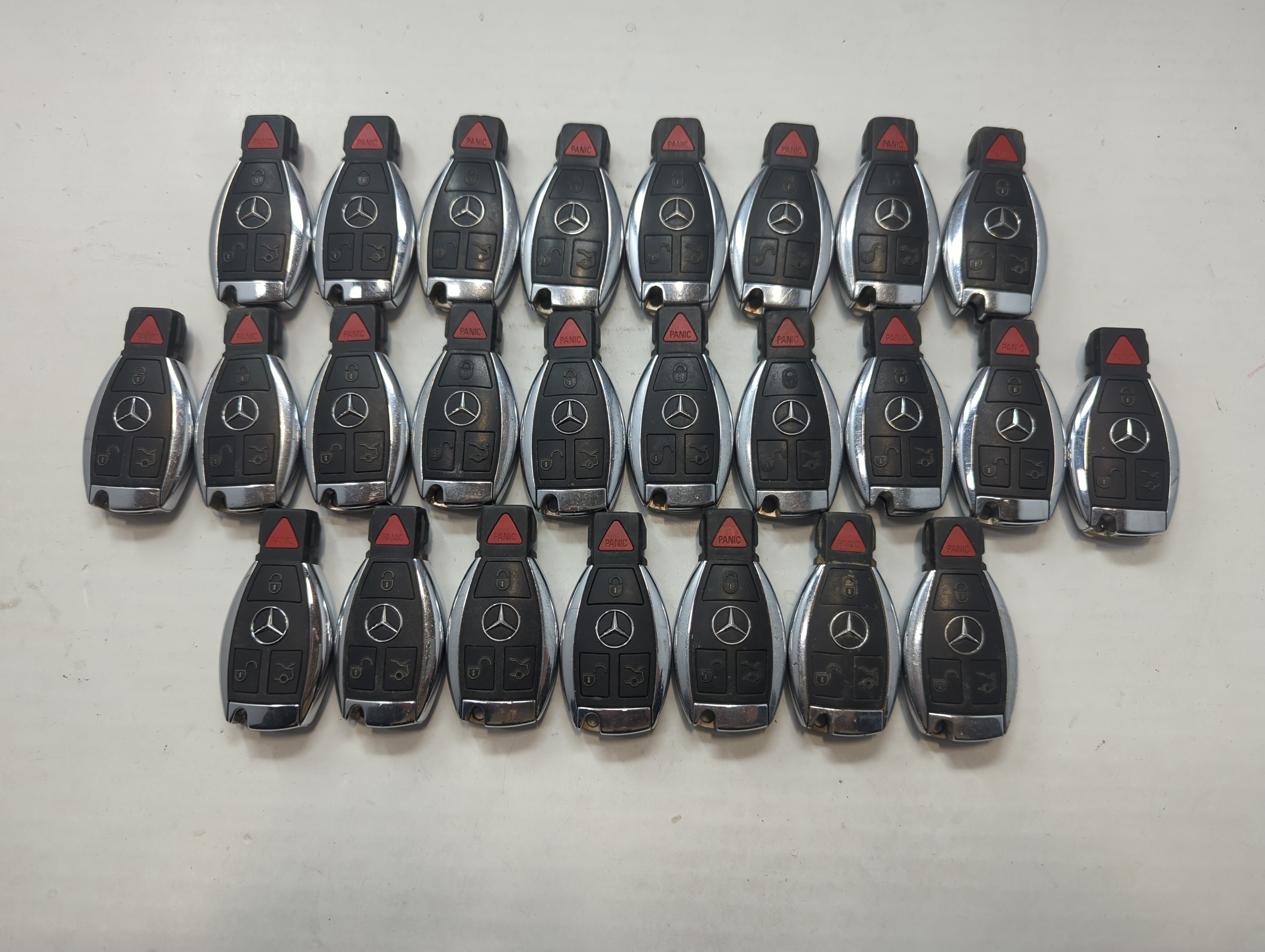 Lot of 25 Mercedes-Benz Keyless Entry Remote Fob IYZDC11 | IYZDC12K 759218 - Oemusedautoparts1.com