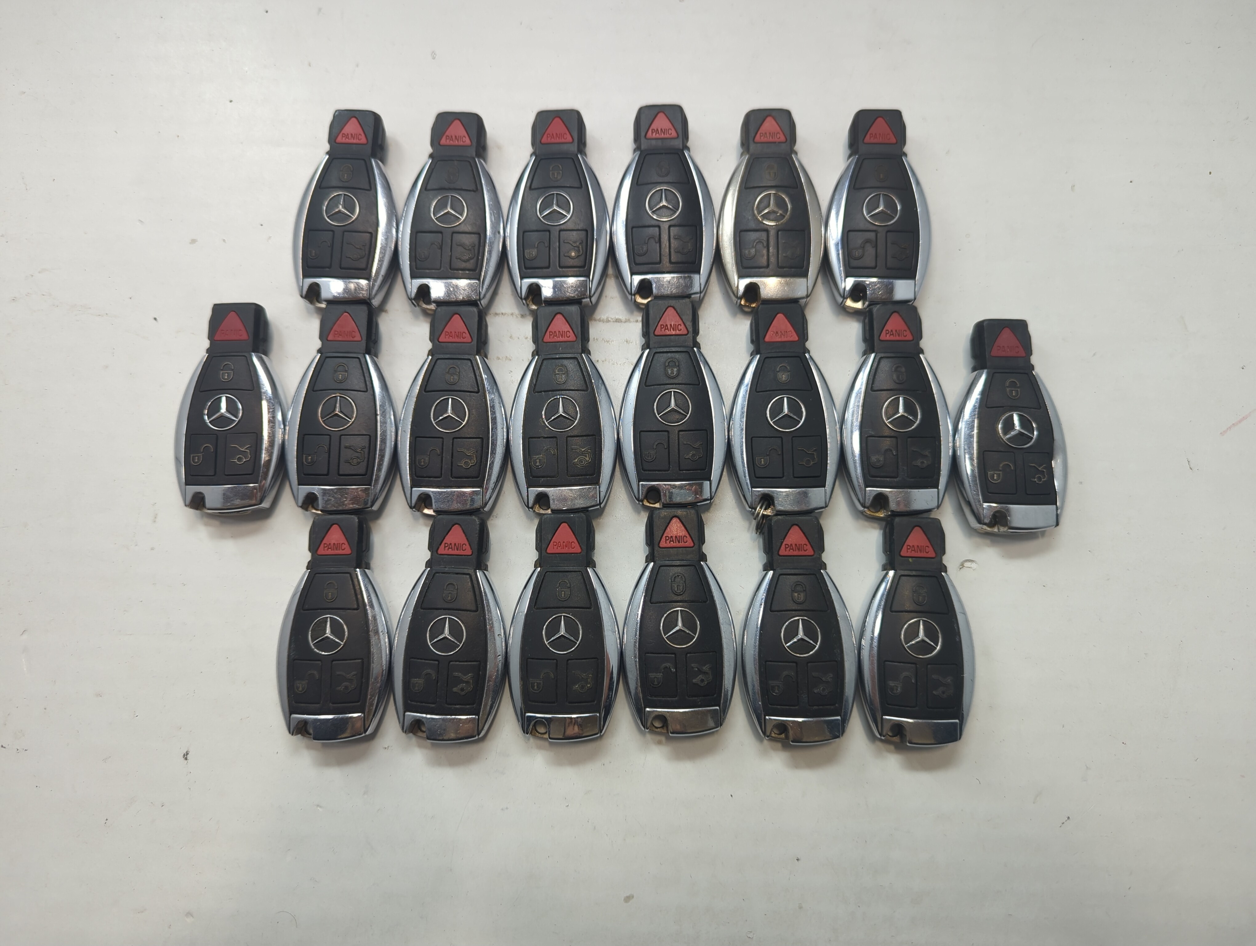 Lot of 20 Mercedes-Benz Keyless Entry Remote Fob IYZDC11 | IYZDC12K 759221 - Oemusedautoparts1.com