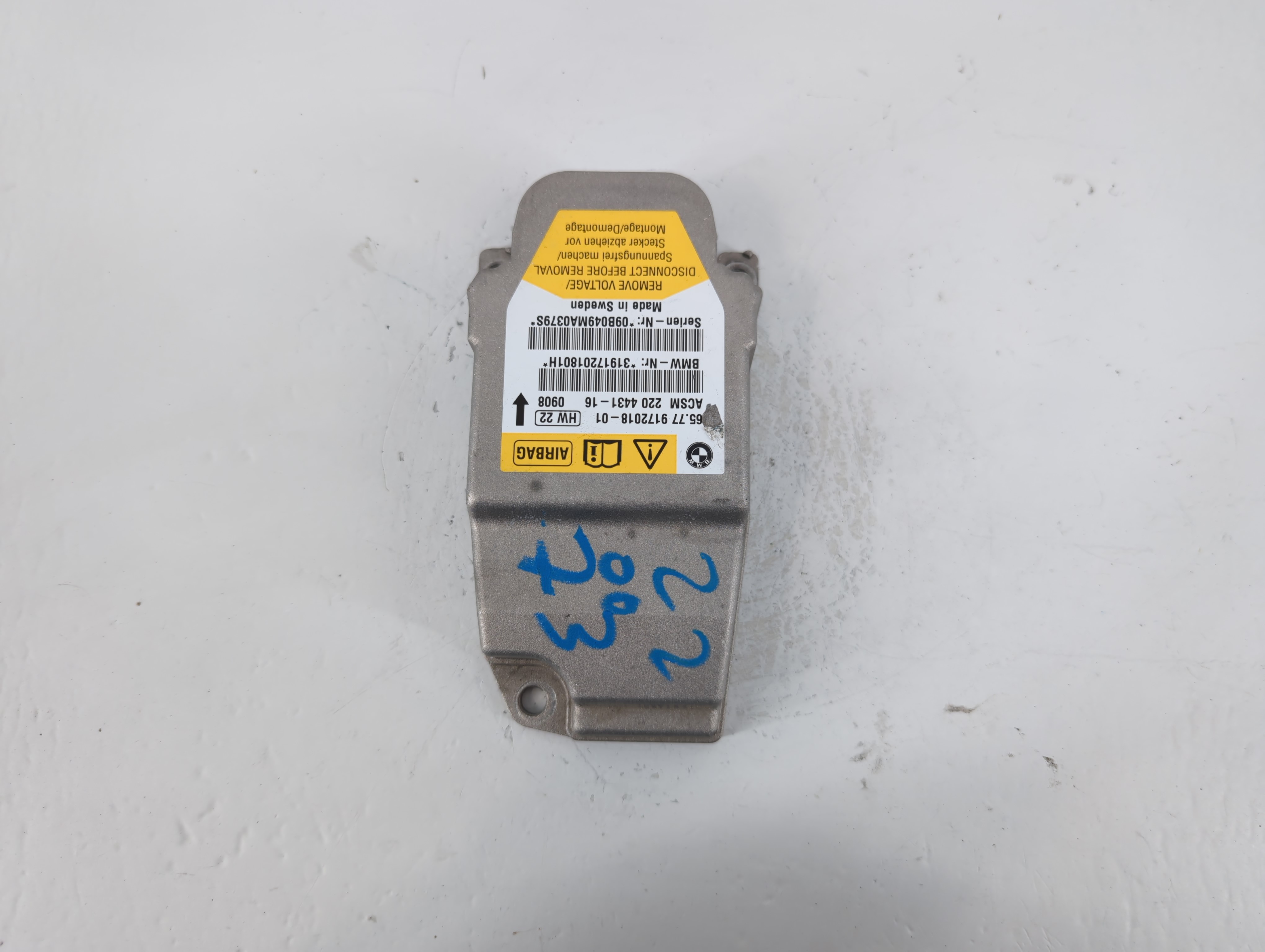 2008-2010 Bmw 528i Body Control Module Bcm Inner Cabin Fuse Box 759523 - Oemusedautoparts1.com