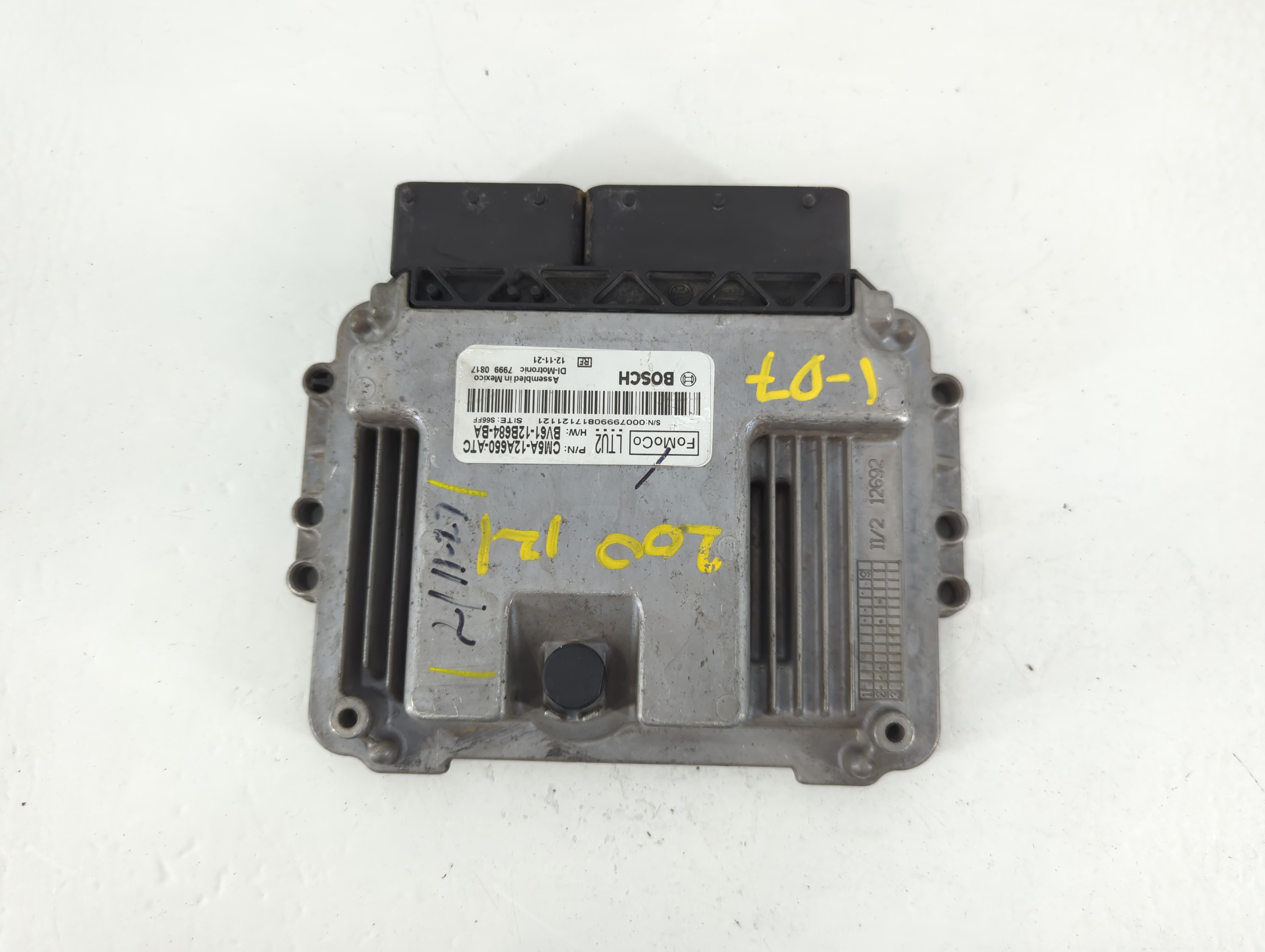 2012-2013 Ford Focus Engine Control Computer Ecu Pcm Ecm Pcu Oem 760755 - Oemusedautoparts1.com