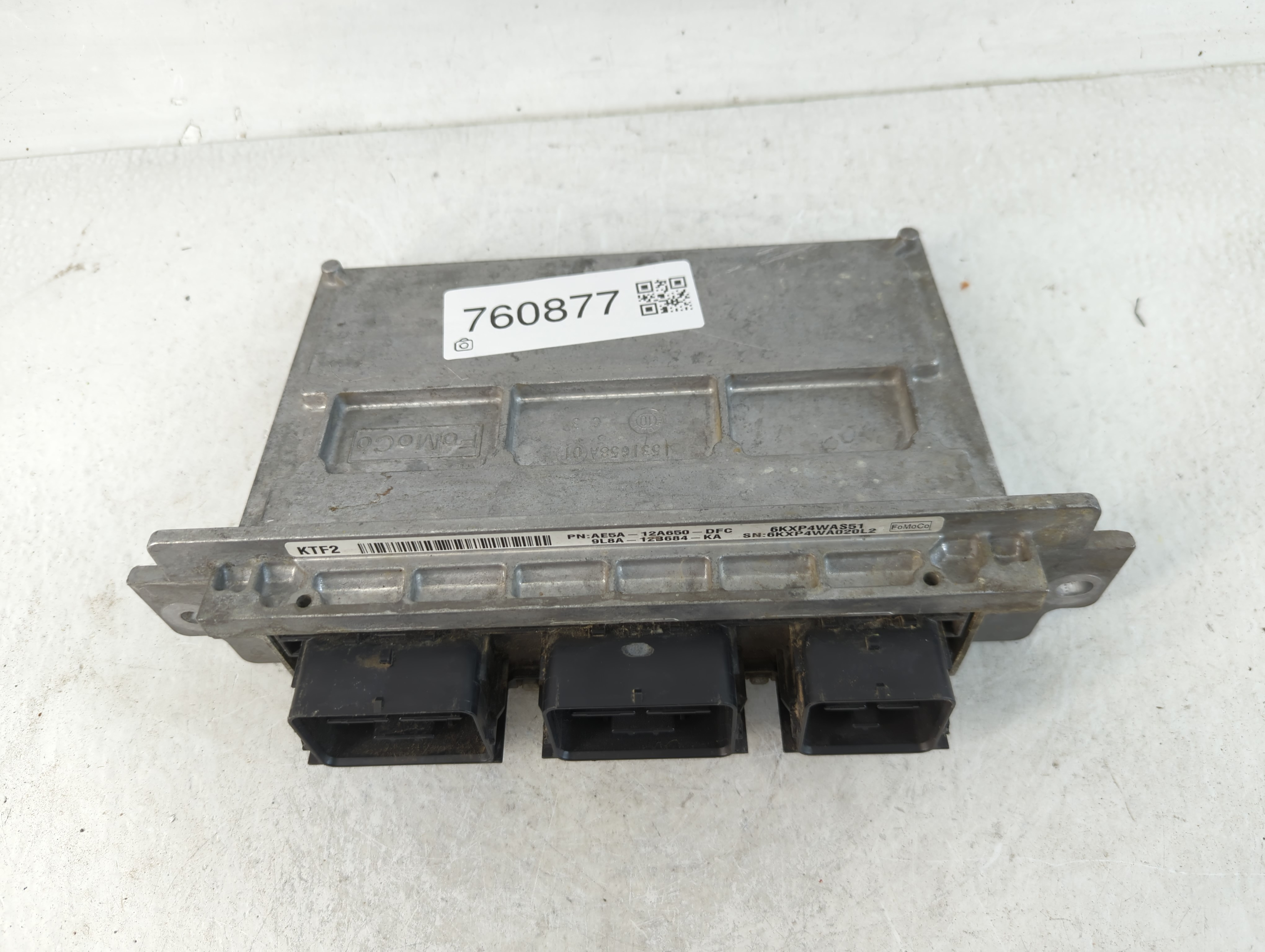 2011-2011 Ford Fusion Engine Control Computer Ecu Pcm Ecm Pcu Oem 760877 - Oemusedautoparts1.com