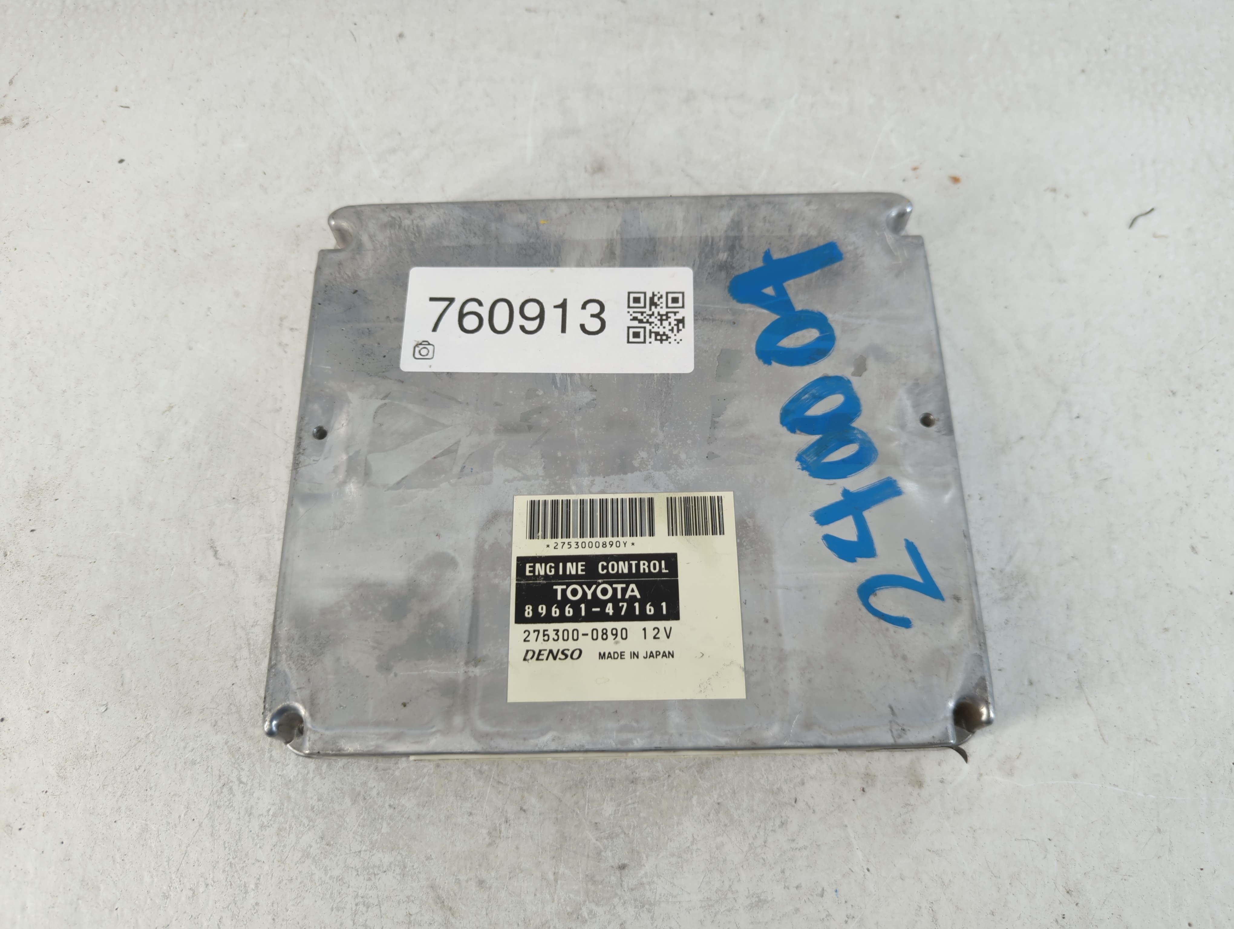 2006-2008 Toyota Prius Engine Control Computer Ecu Pcm Ecm Pcu Oem 760913 - Oemusedautoparts1.com