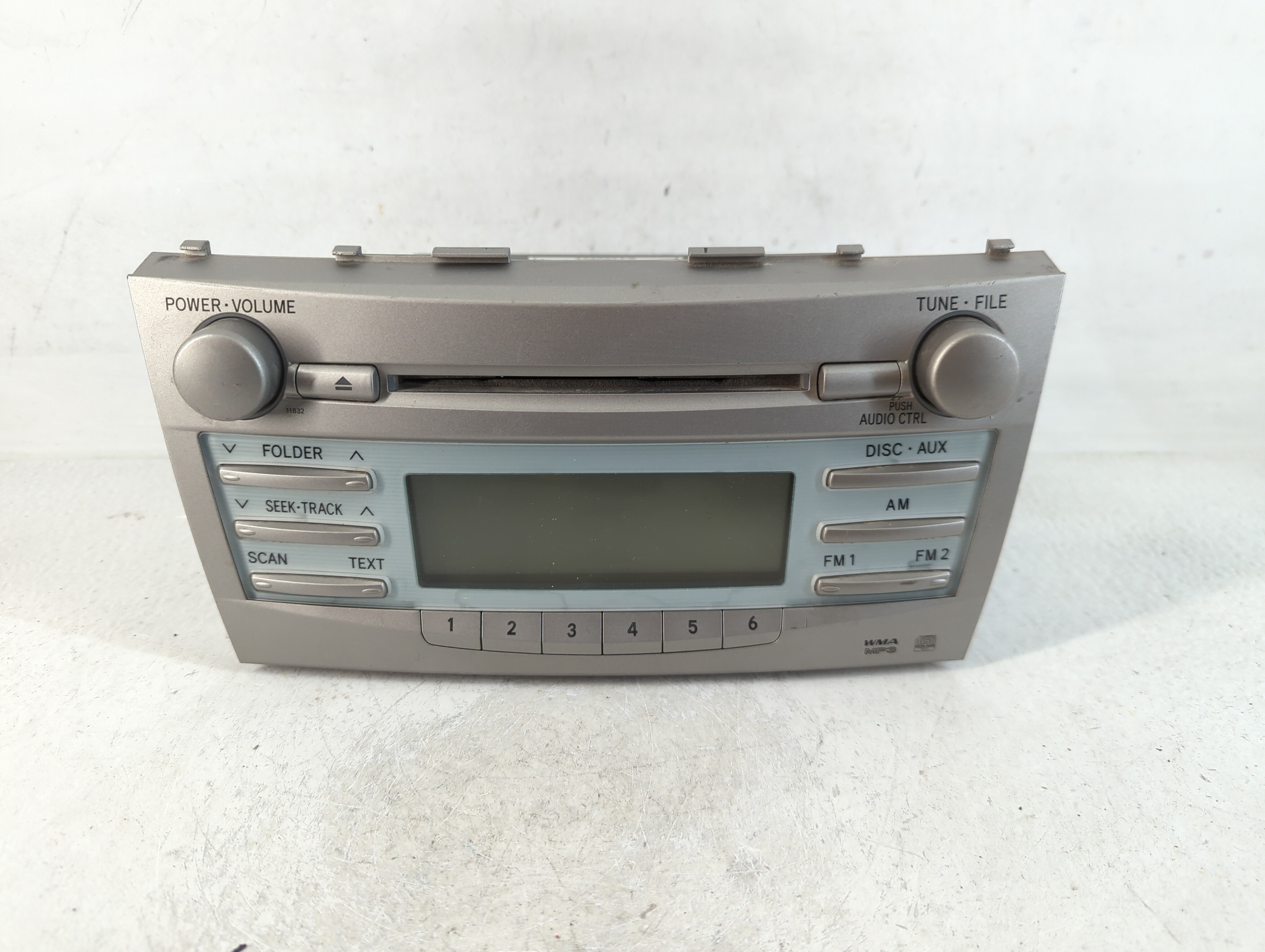2007-2009 Toyota Camry Am Fm Cd Player Radio Receiver 761110 - Oemusedautoparts1.com