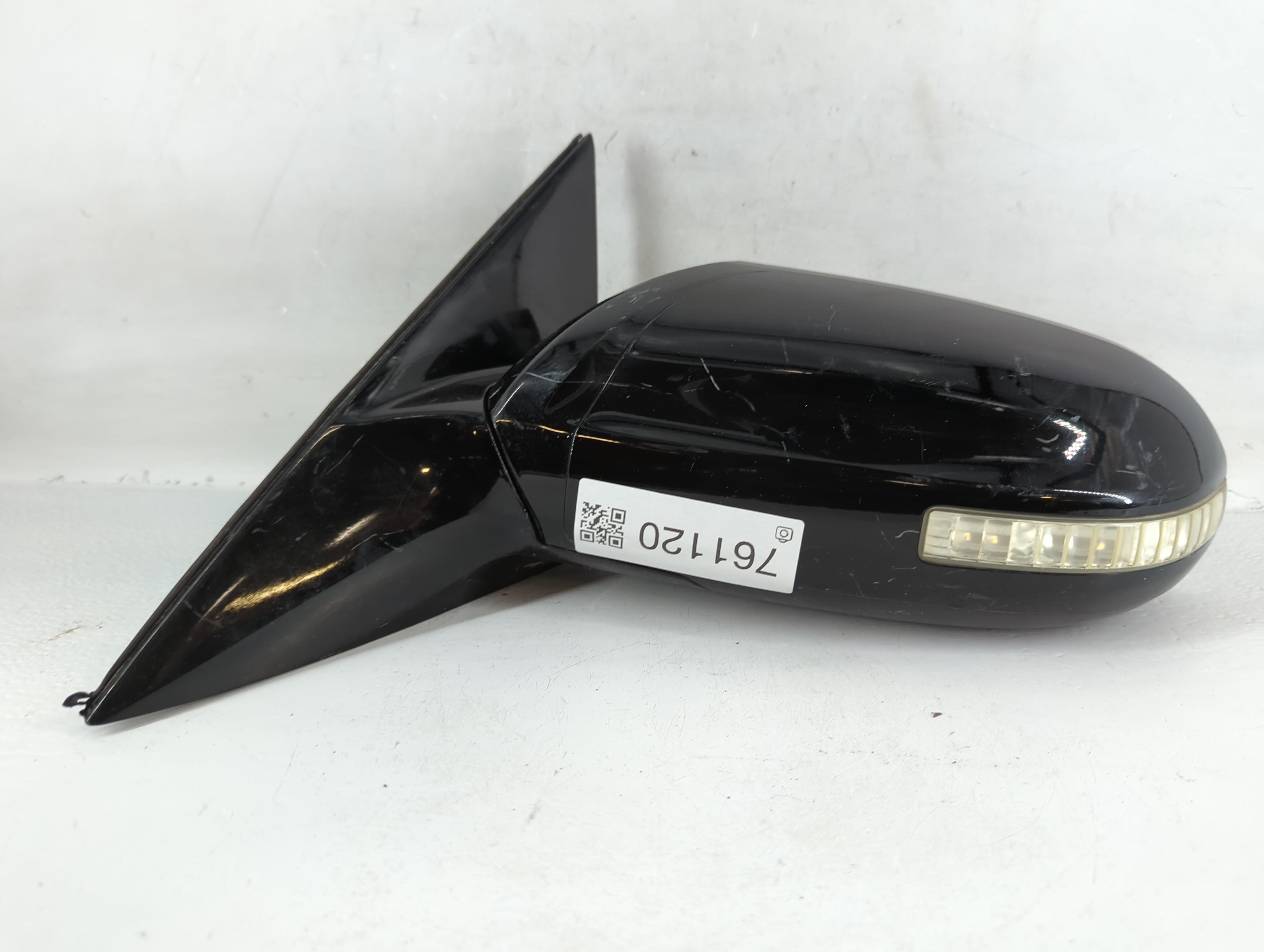 2009-2014 Nissan Maxima Driver Left Side View Power Door Mirror Black 761120 - Oemusedautoparts1.com