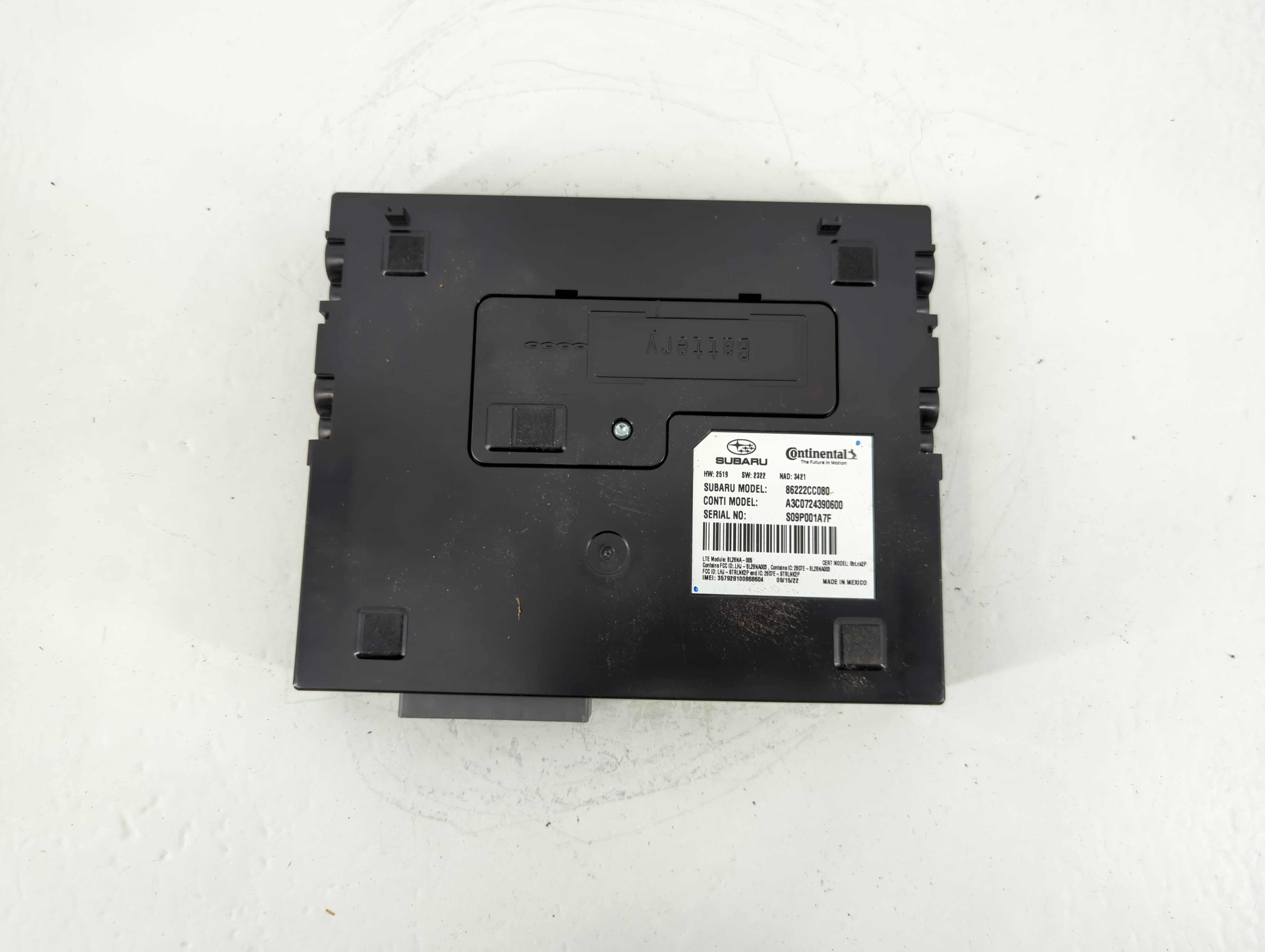 2022 Toyota Gr86 Transmission Control Module Tcu Tcm 761142 - Oemusedautoparts1.com