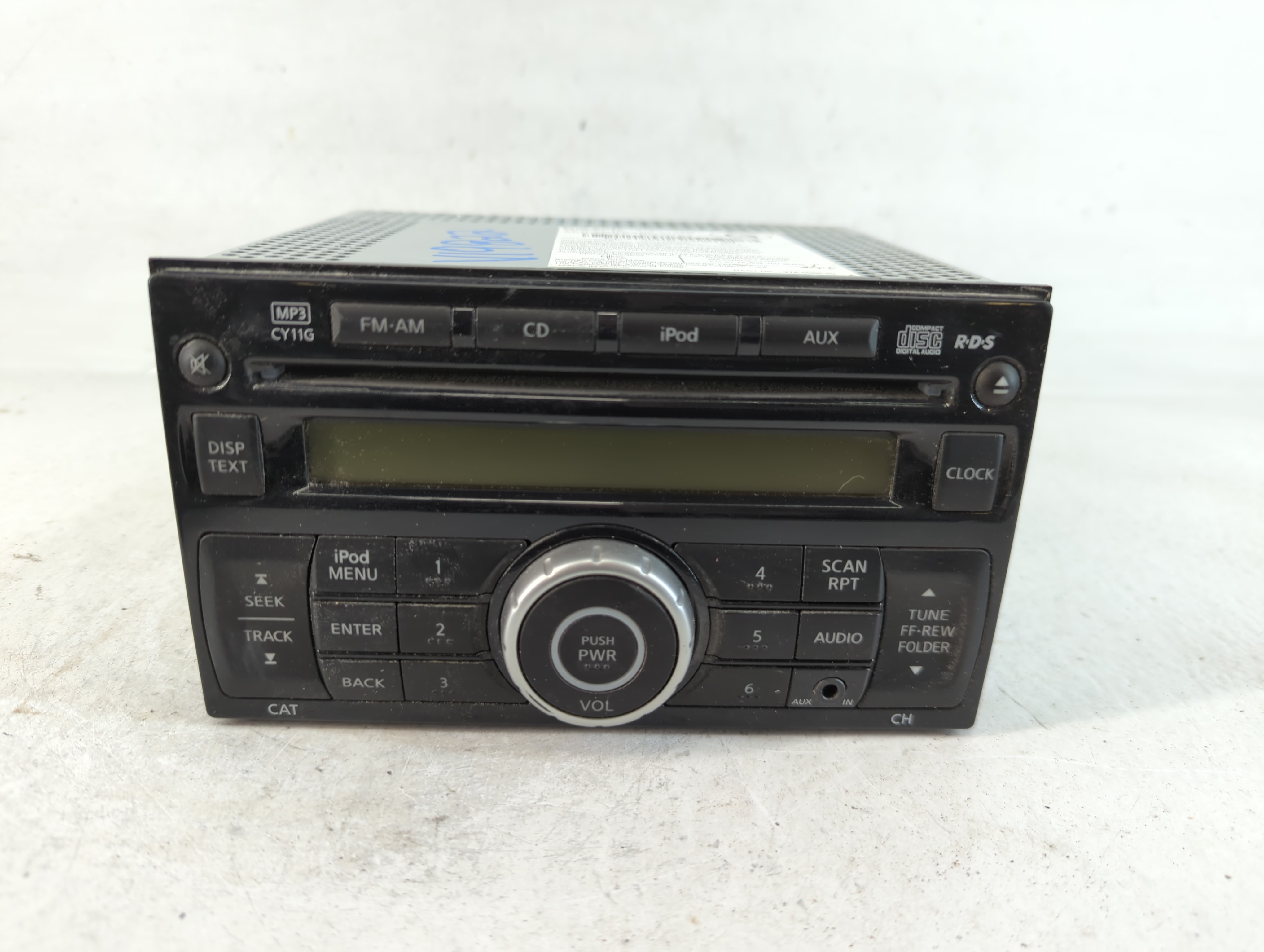 2011-2014 Nissan Juke Am Fm Cd Player Radio Receiver 761264 - Oemusedautoparts1.com