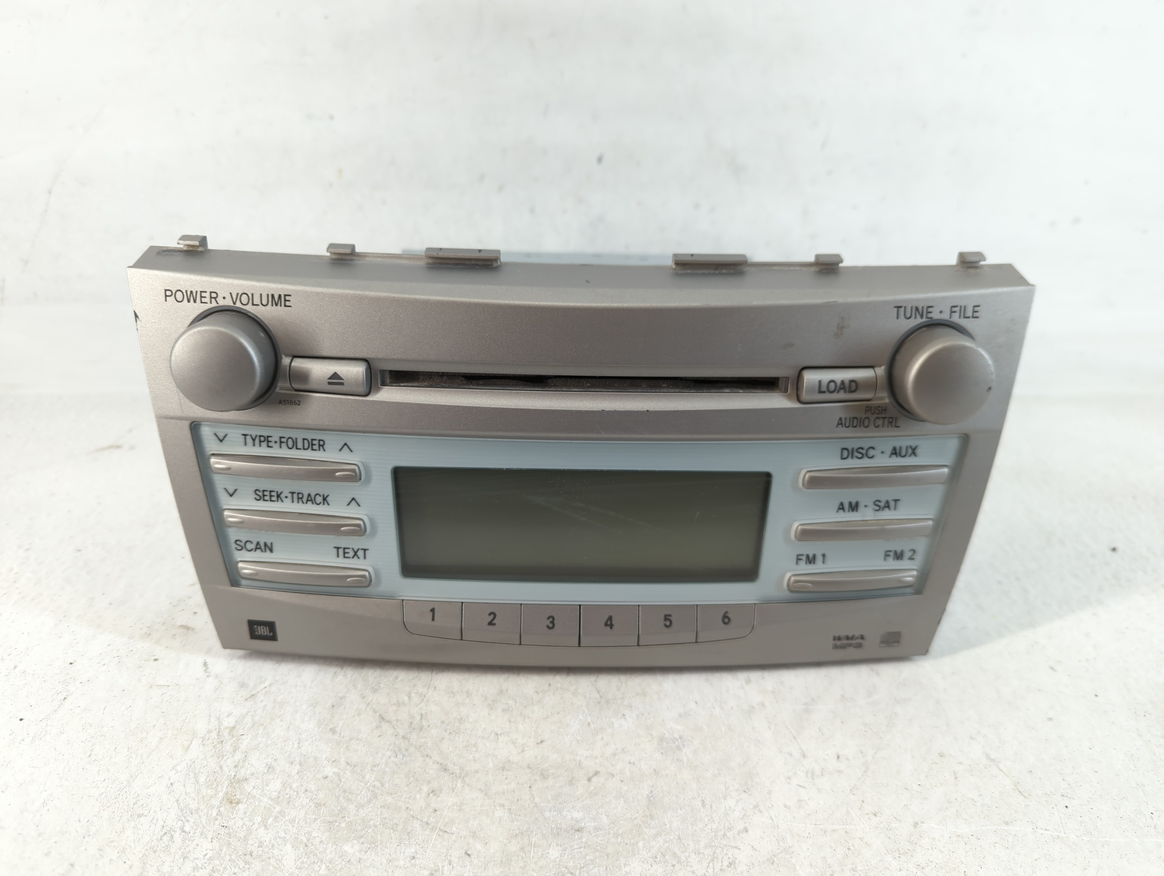 2007-2009 Toyota Camry Am Fm Cd Player Radio Receiver 761326 - Oemusedautoparts1.com
