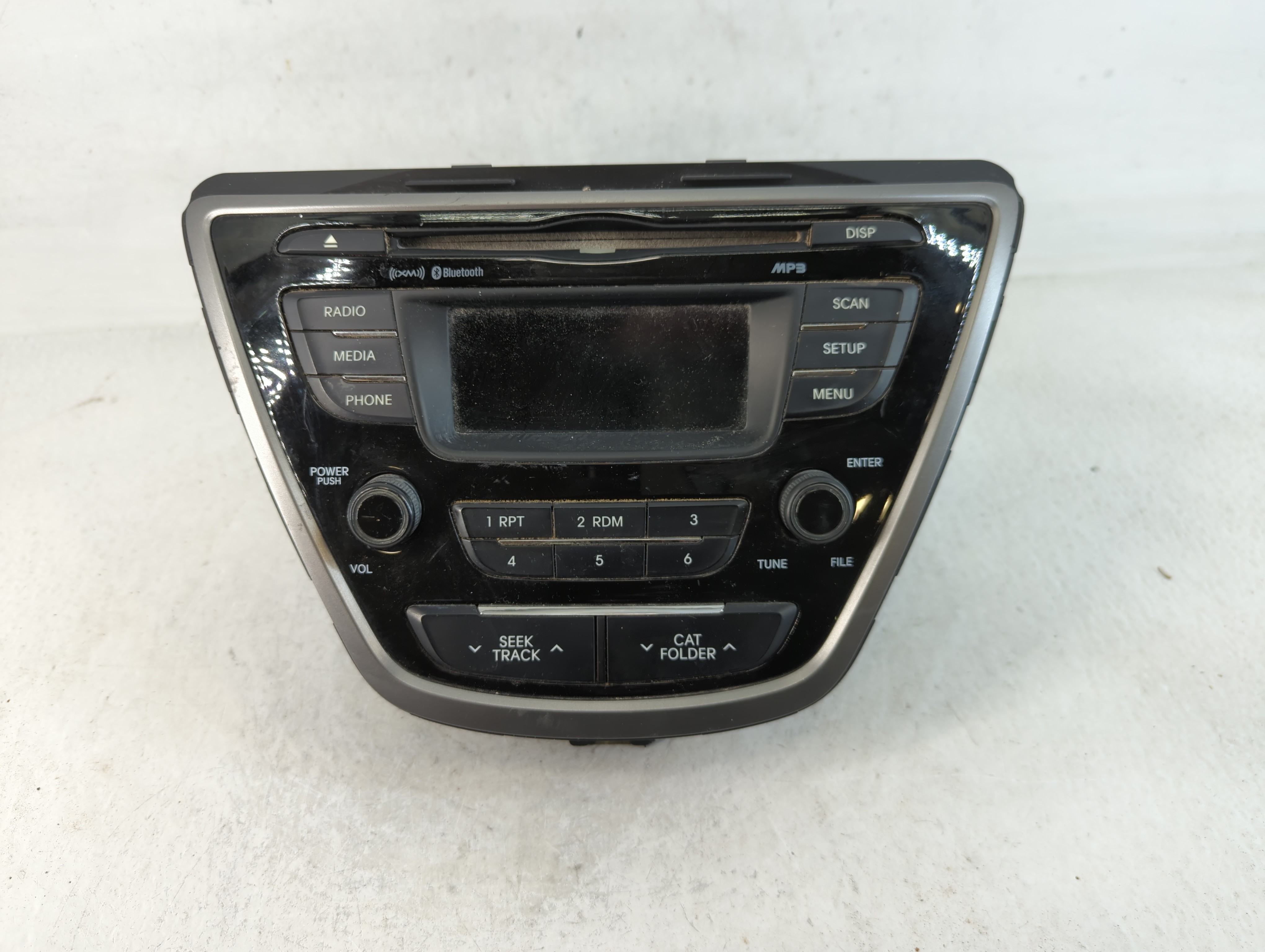 2013-2013 Hyundai Elantra Am Fm Cd Player Radio Receiver 761673 - Oemusedautoparts1.com