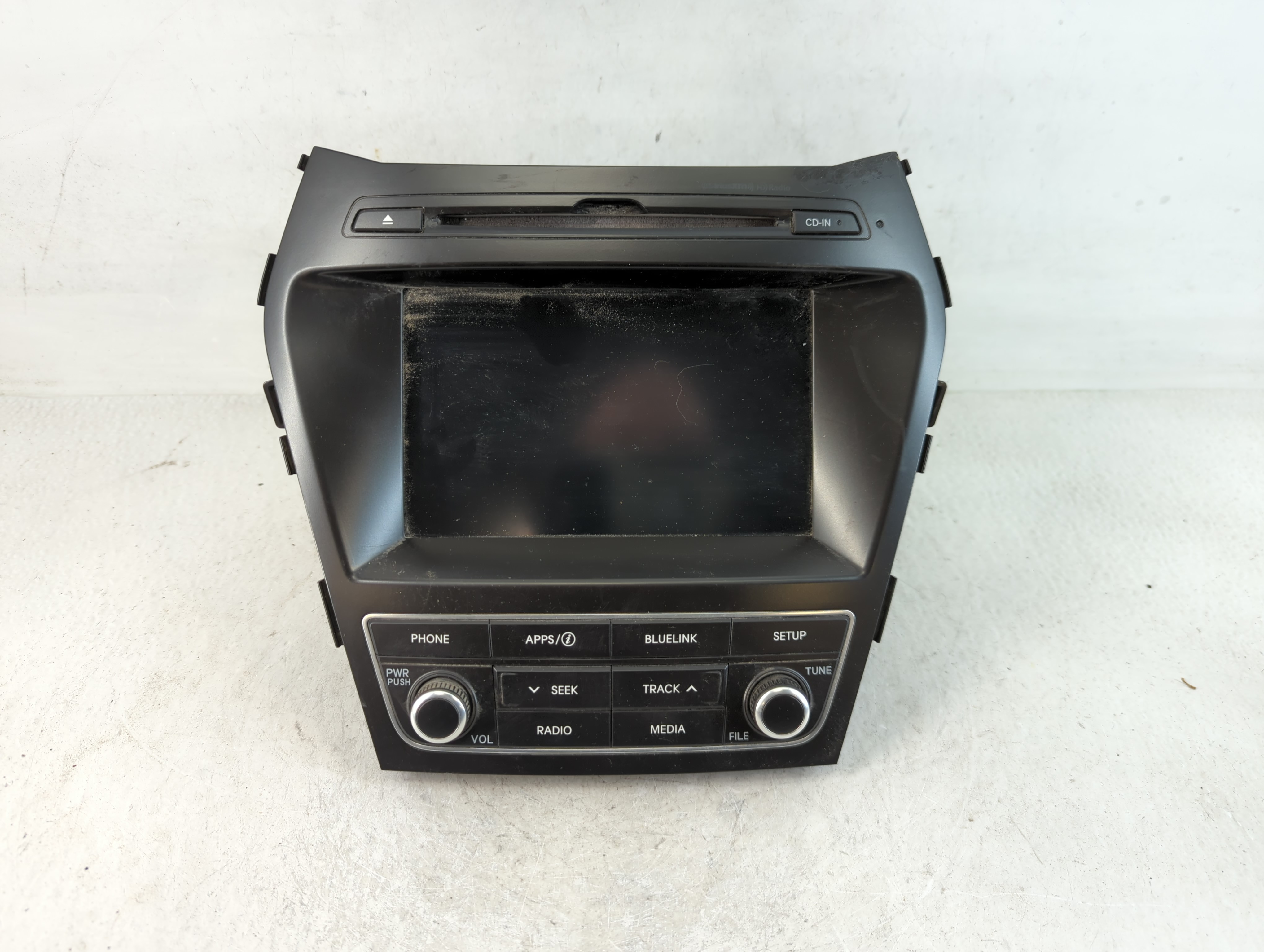 2017-2018 Hyundai Santa Fe Am Fm Cd Player Radio Receiver 761715 - Oemusedautoparts1.com