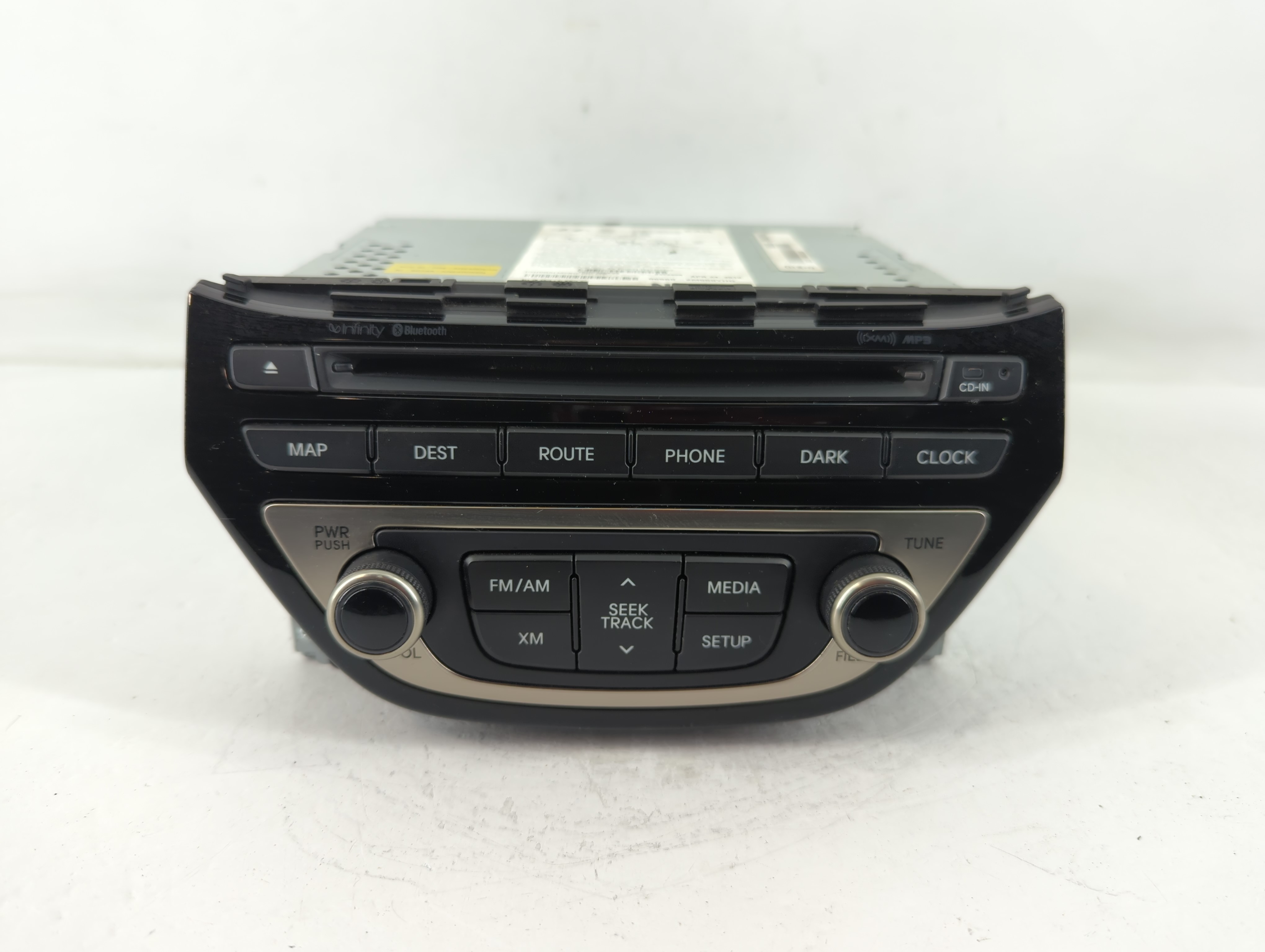 2013-2013 Hyundai Genesis Am Fm Cd Player Radio Receiver 761949 - Oemusedautoparts1.com