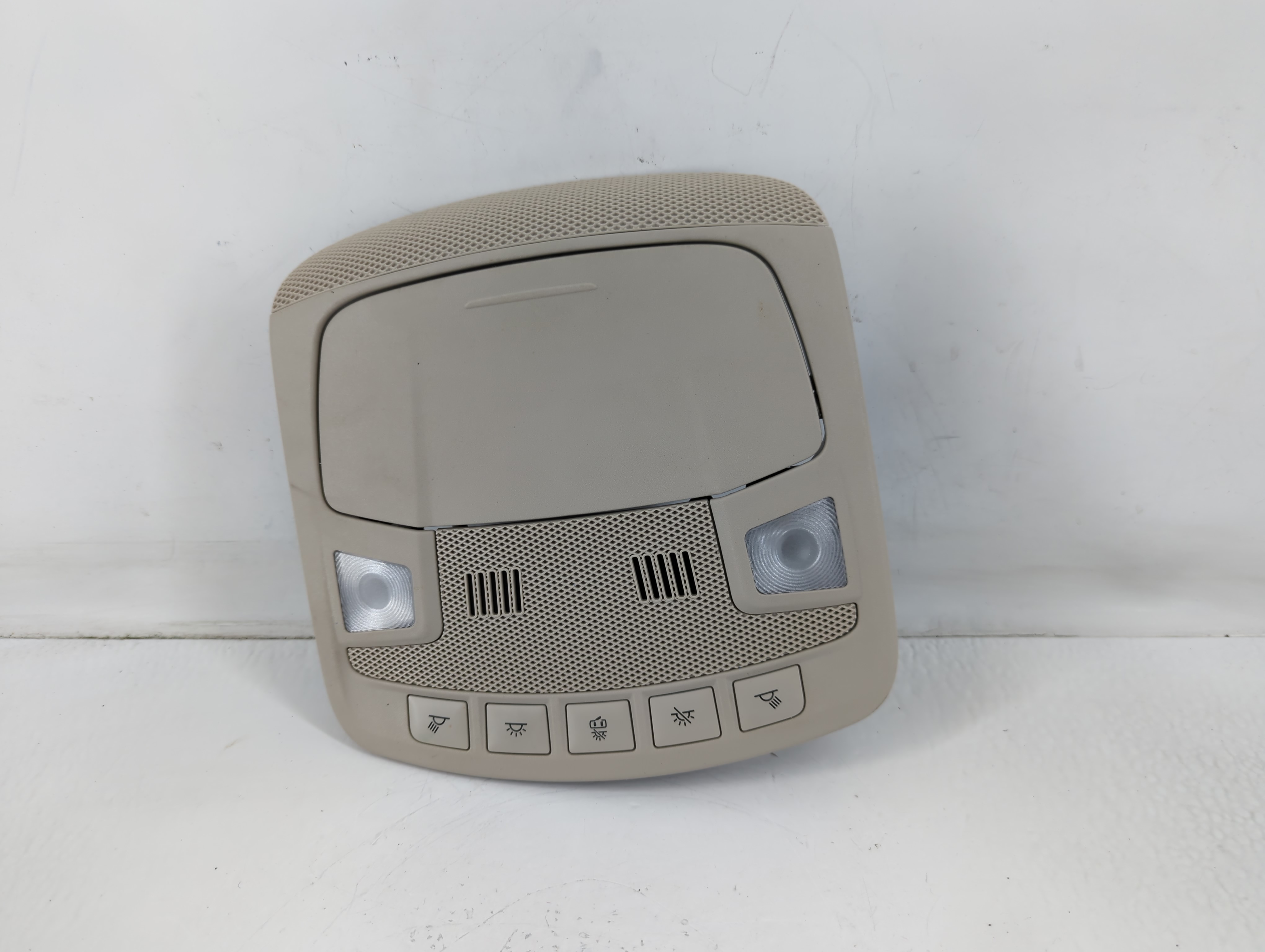 2017 Ford Fusion Overhead Roof Console 761980 - Oemusedautoparts1.com