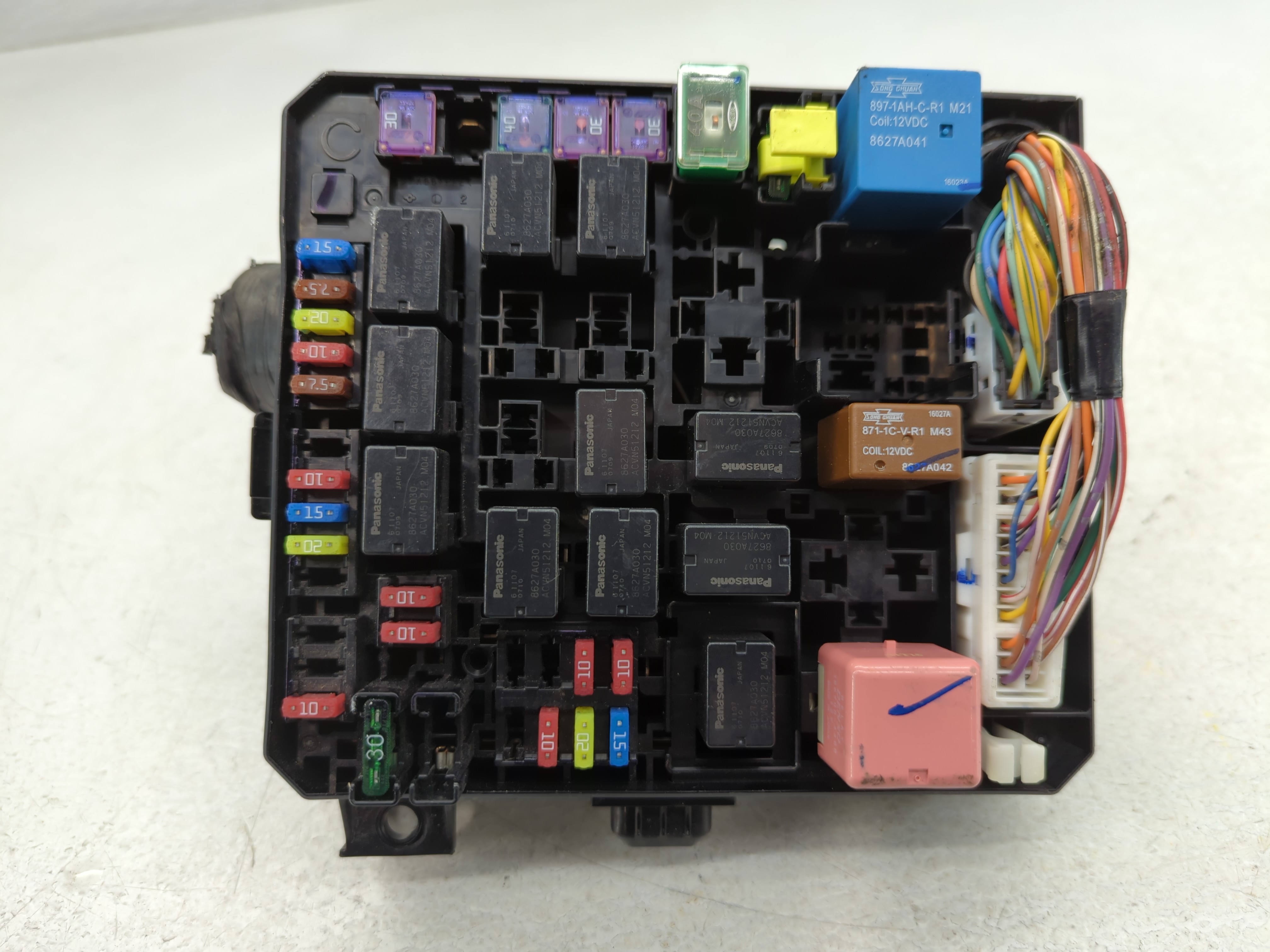 2016-2017 Mitsubishi Lancer Fusebox Fuse Box Relay Module Pp-td20 762238 - Oemusedautoparts1.com