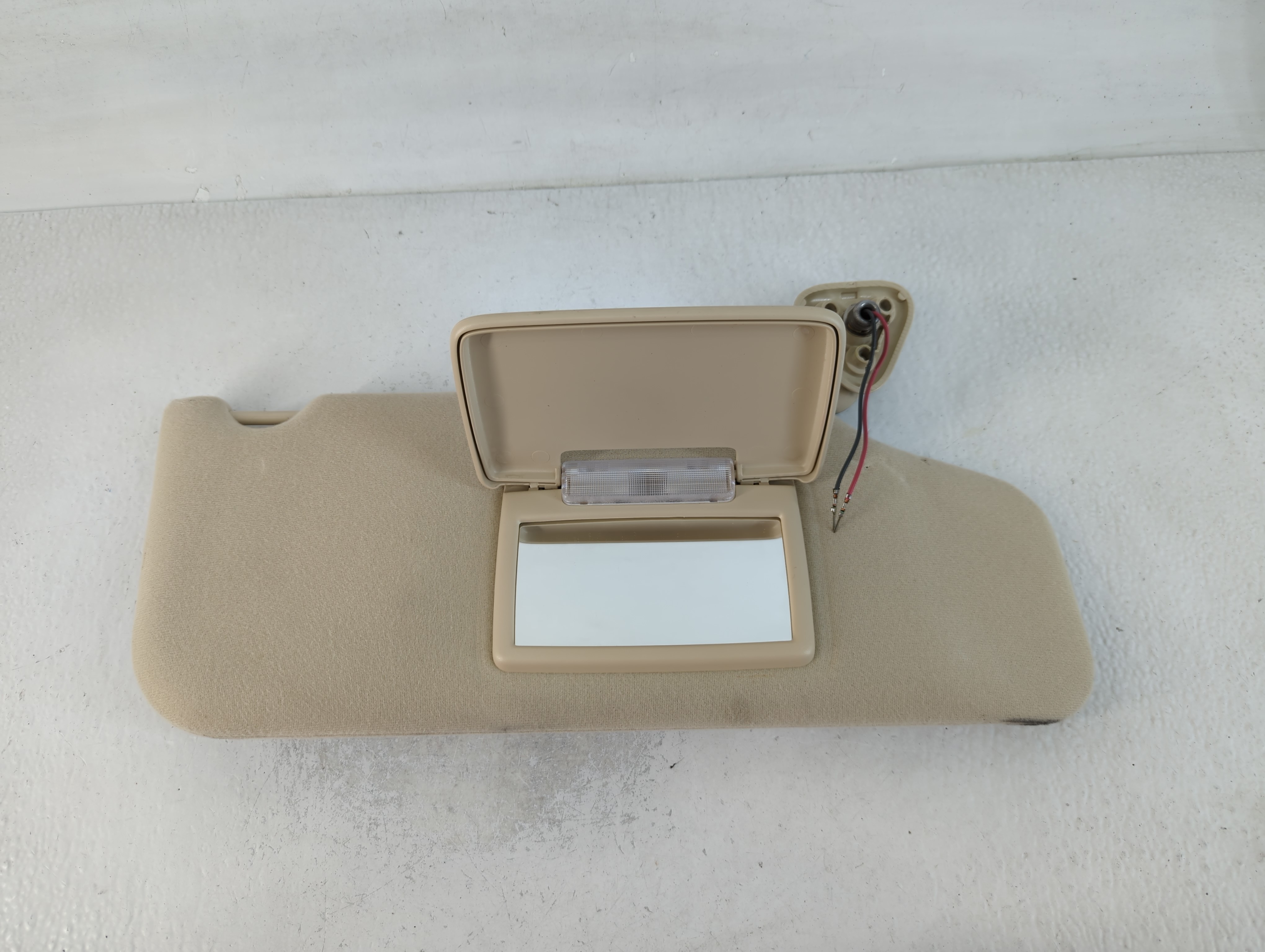 2008-2009 Mercury Sable Passenger Sun Visor Mirror Right Sunvisor Grey 762275 - Oemusedautoparts1.com