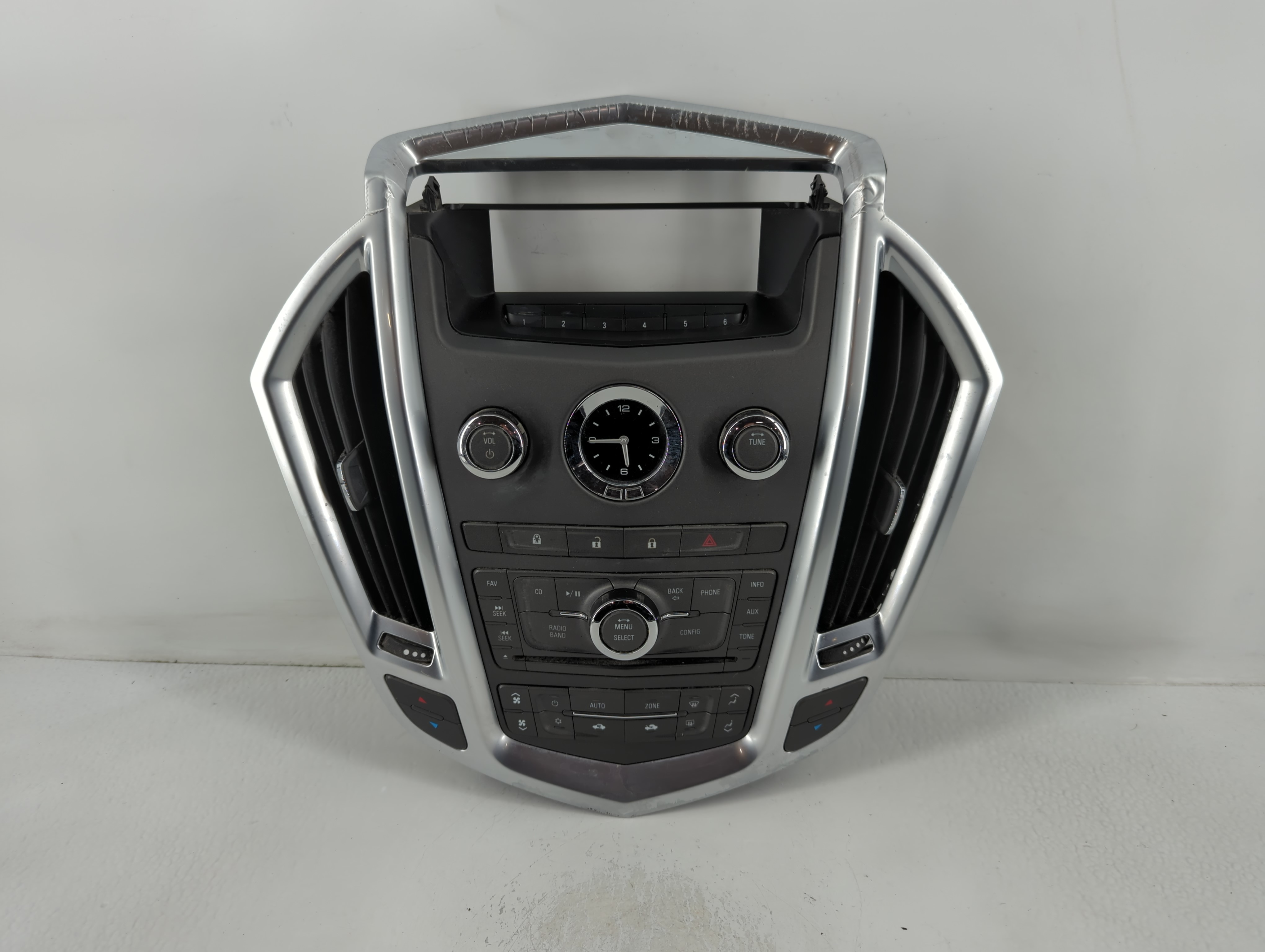 2010-2010 Cadillac Srx Radio Control Panel 762349 - Oemusedautoparts1.com
