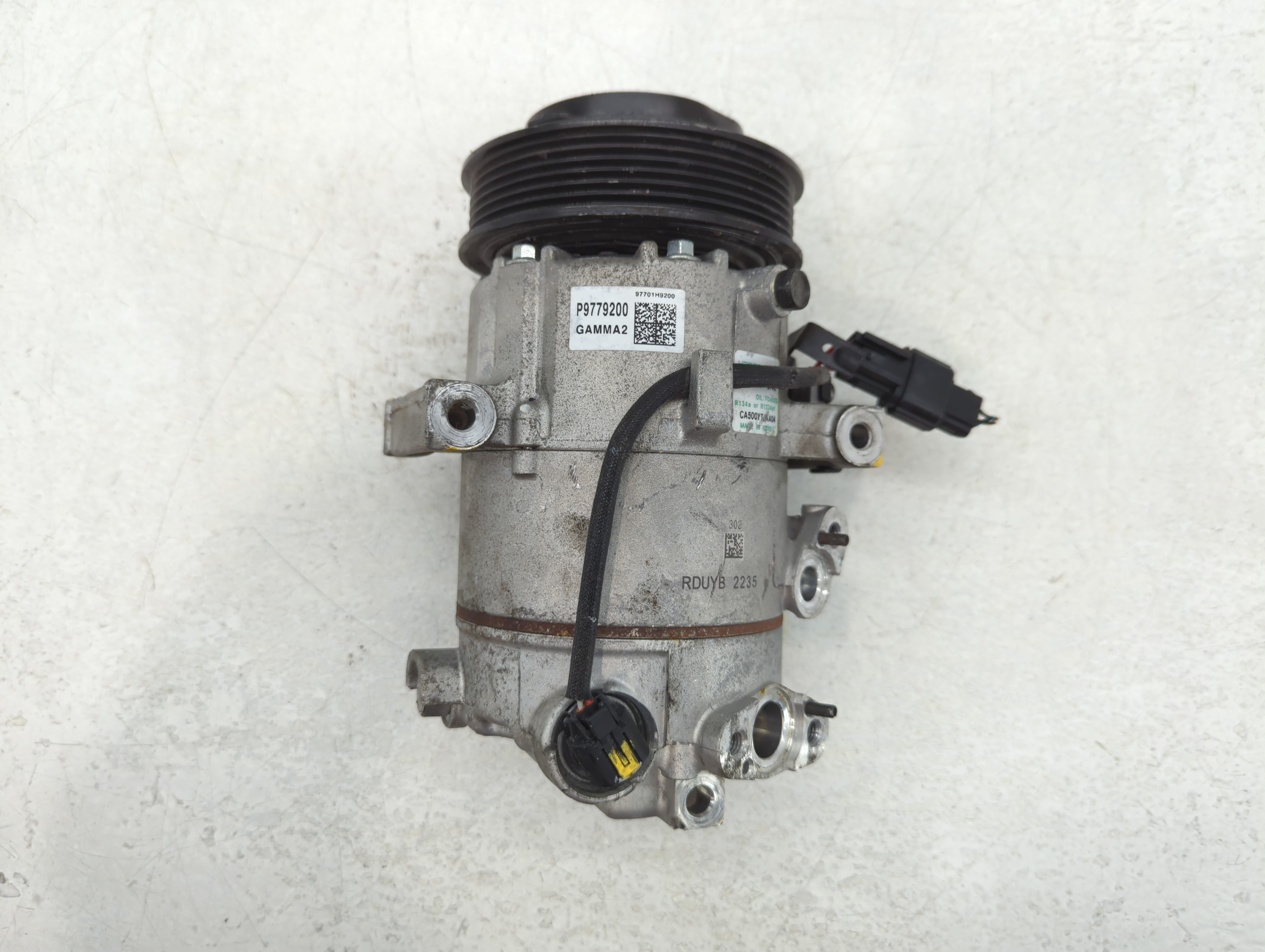 2020-2022 Hyundai Accent Air Conditioning A/c Ac Compressor Oem 762391 - Oemusedautoparts1.com