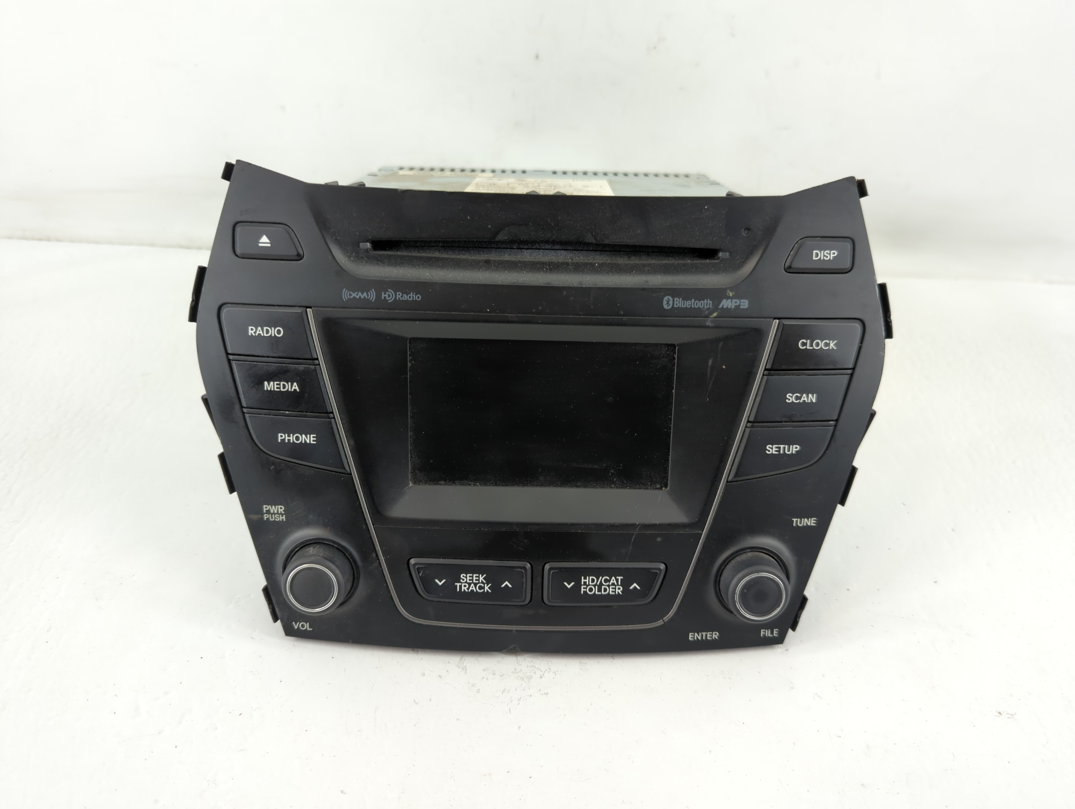 2013-2016 Hyundai Santa Fe Am Fm Cd Player Radio Receiver 763635 - Oemusedautoparts1.com