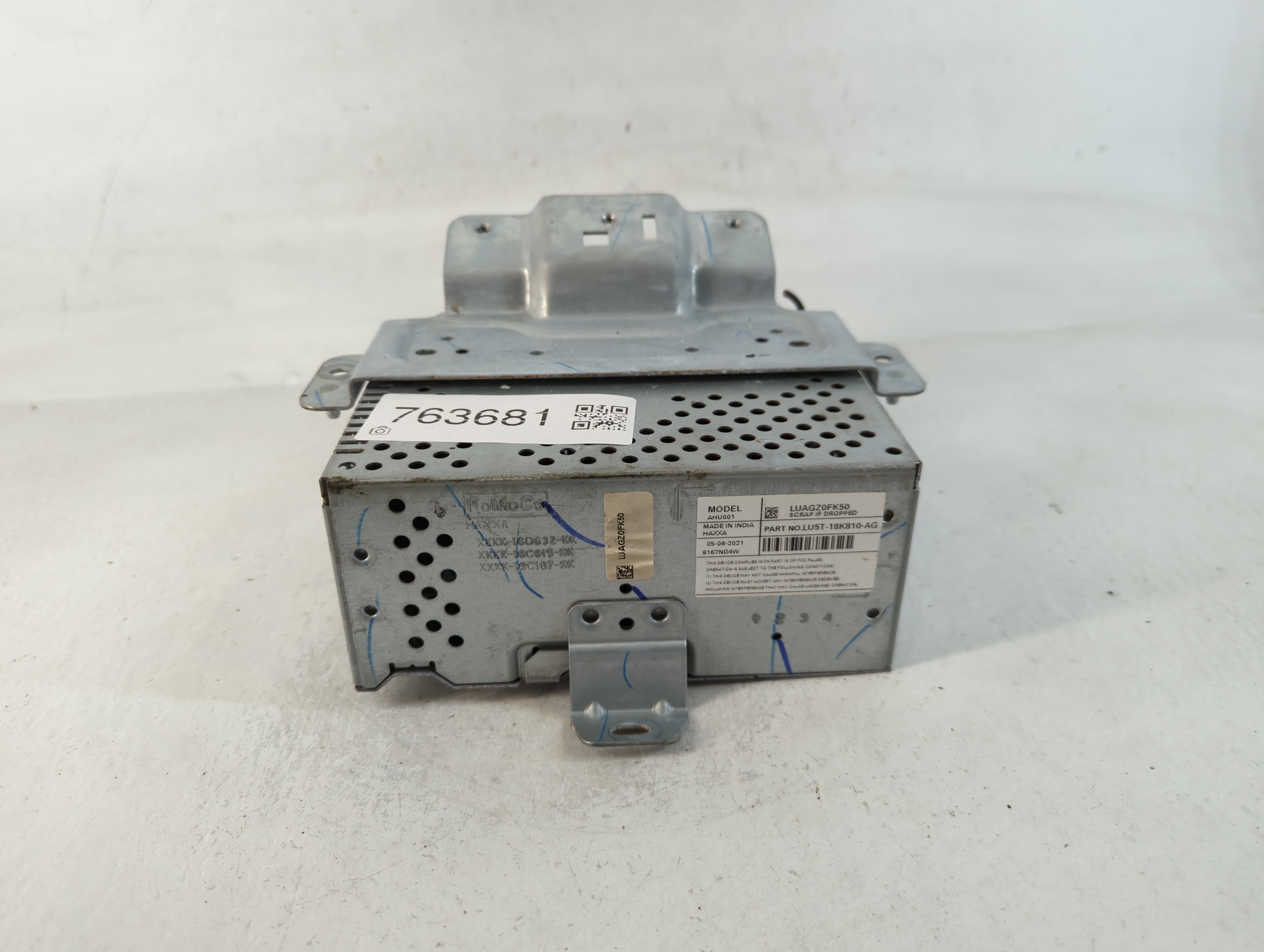 Picture of 2021-2022 Ford Ecosport Am Fm Cd Player Radio Receiver 763681