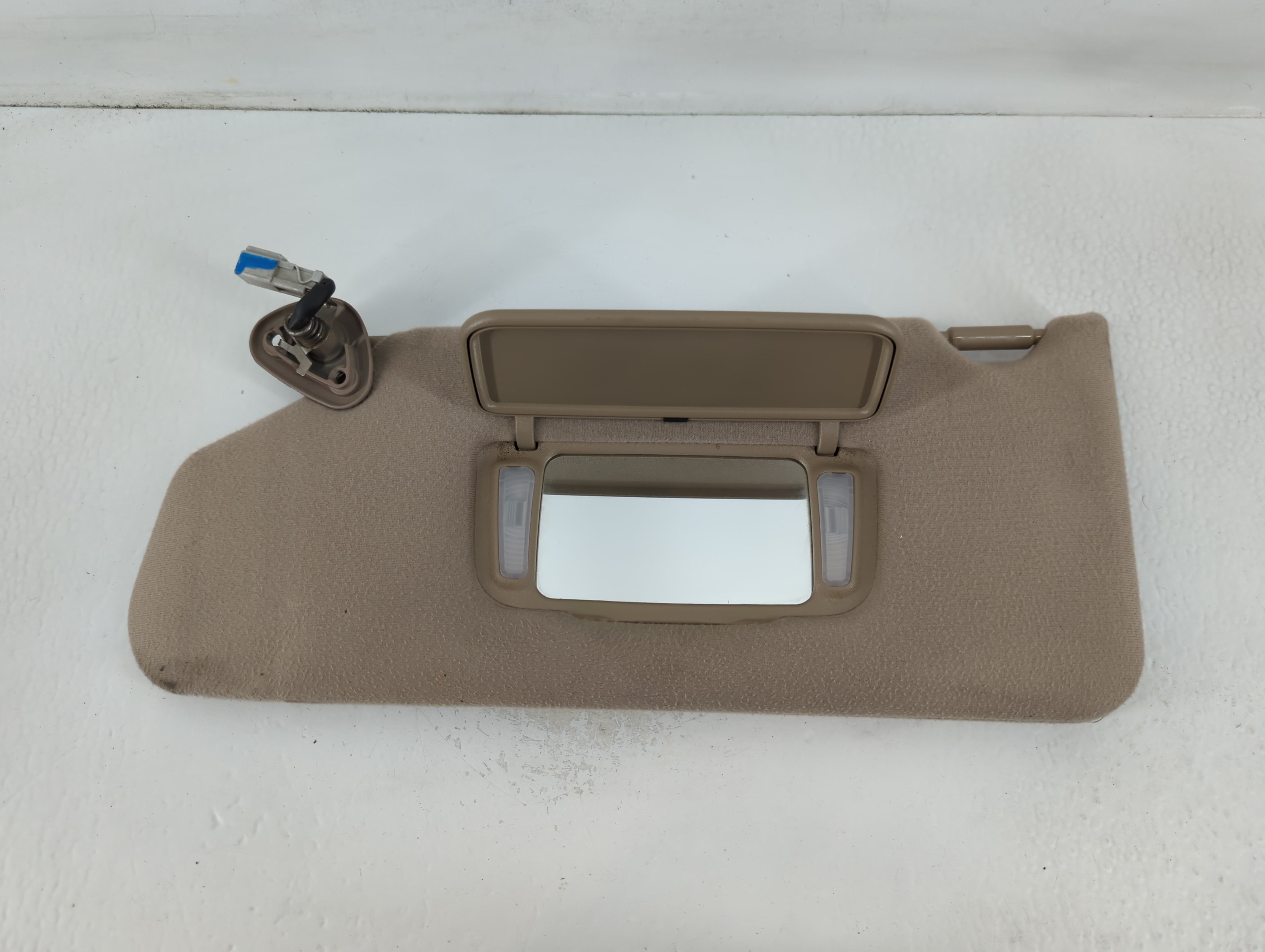 Picture of 1998-2002 Honda Accord Driver Sun Visor Mirror Left Sunvisor Brown 764040