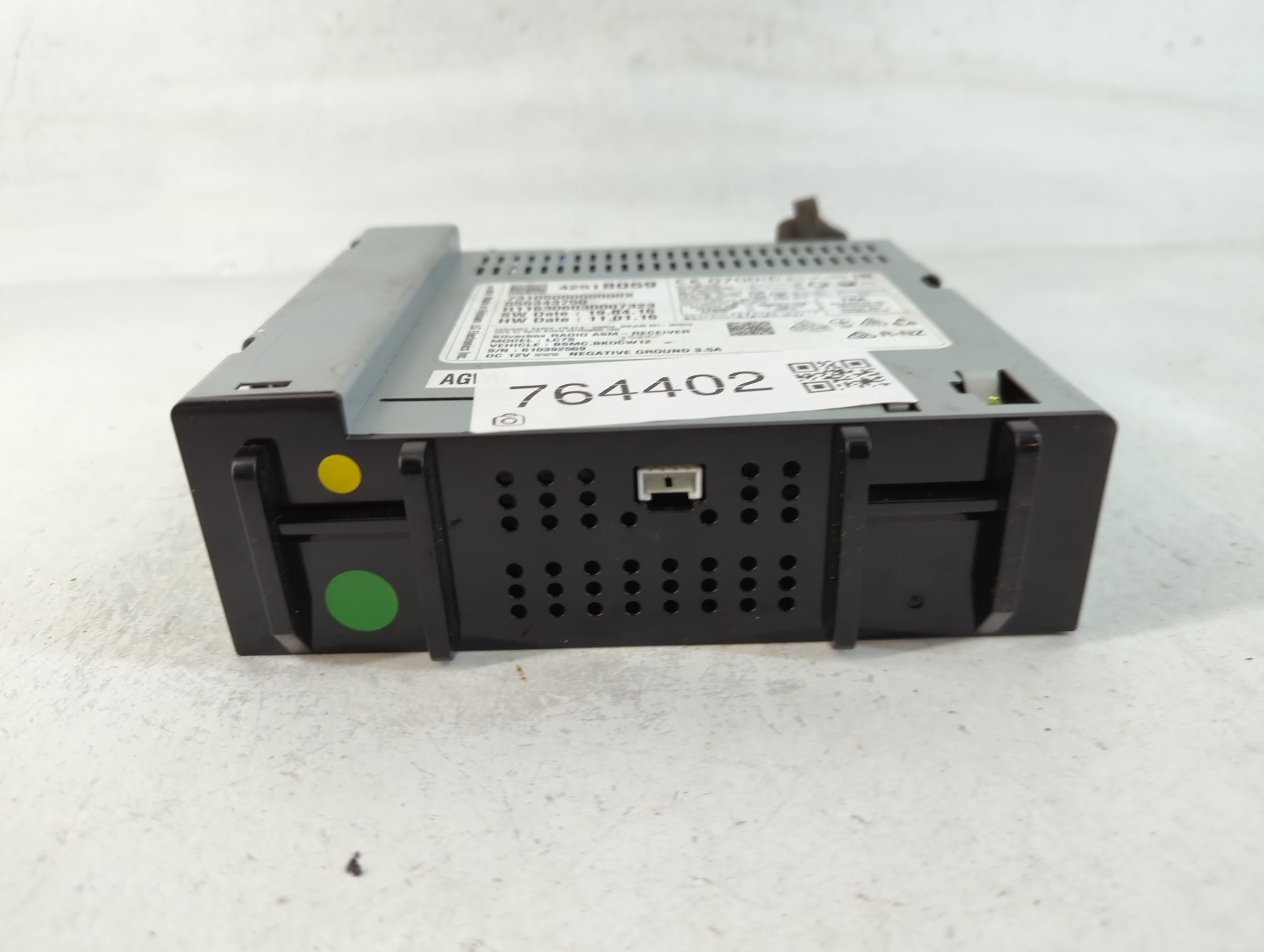 2016-2019 Chevrolet Spark Am Fm Cd Player Radio Receiver 764402 - Oemusedautoparts1.com