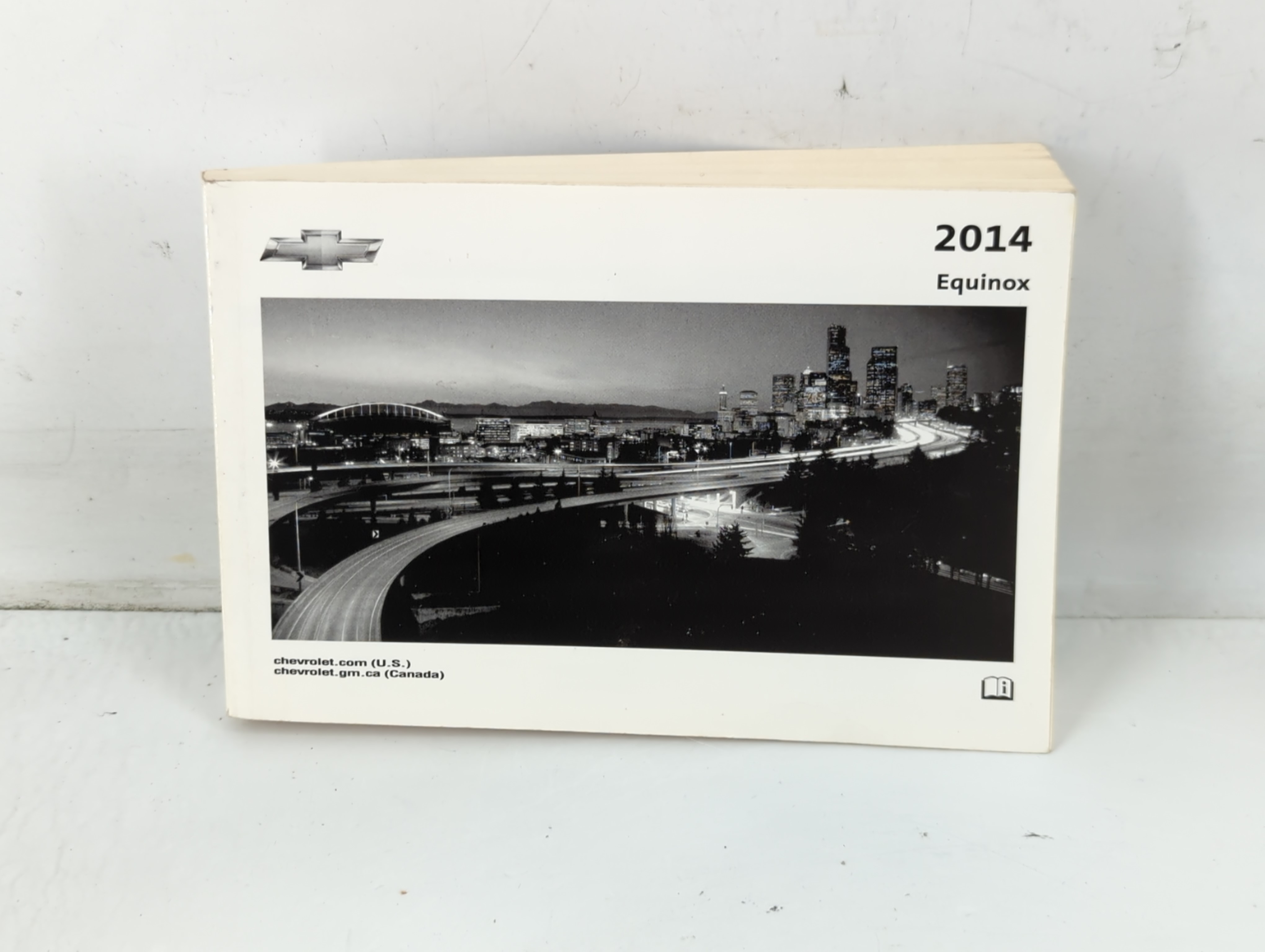 Picture of 2014 Chevrolet Equinox Owners Manual Book Guide 764422