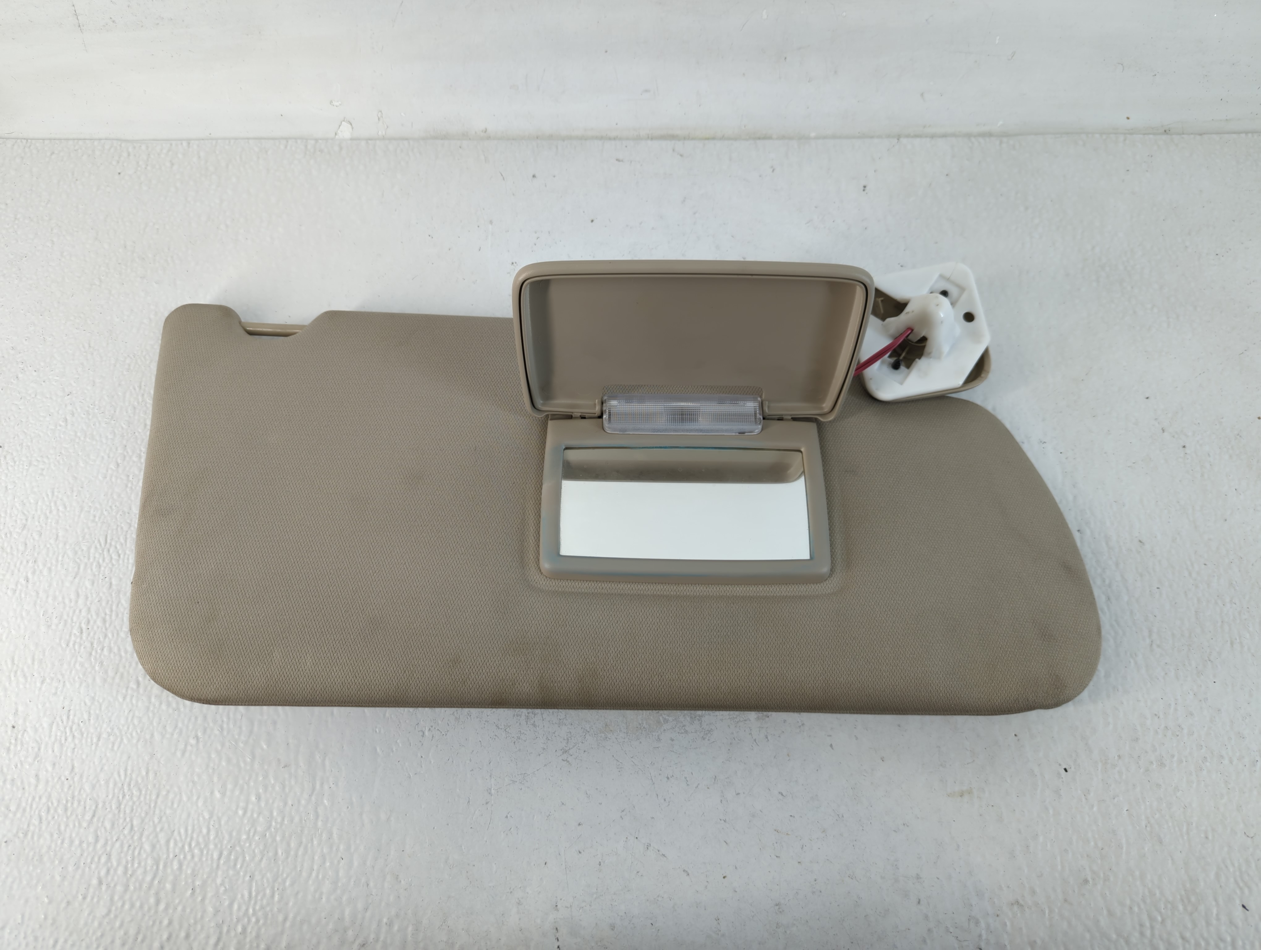 2009-2012 Ford Flex Passenger Sun Visor Mirror Right Sunvisor Grey 764501 - Oemusedautoparts1.com