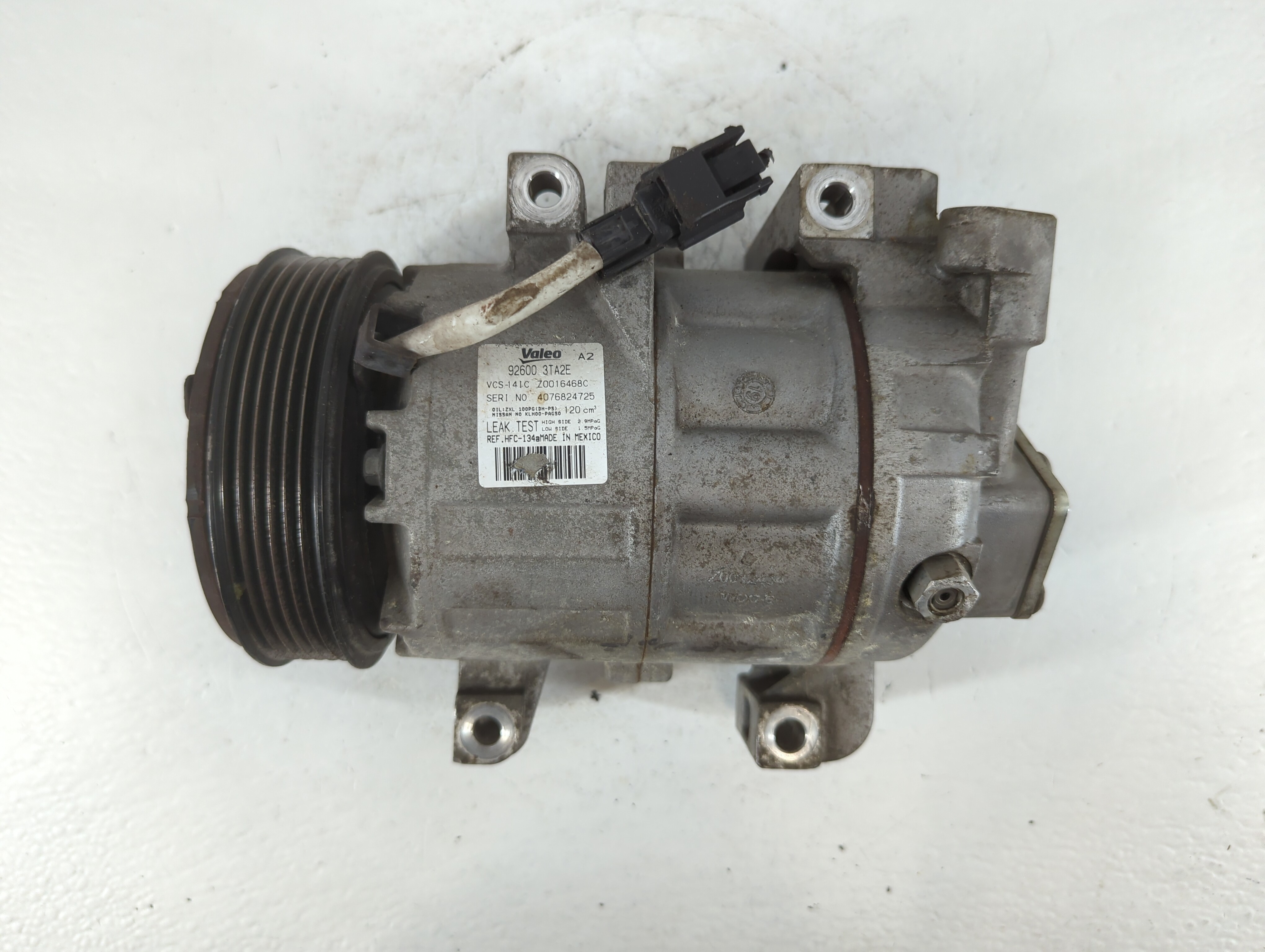 2013-2018 Nissan Altima Air Conditioning A/c Ac Compressor Oem 764524 - Oemusedautoparts1.com