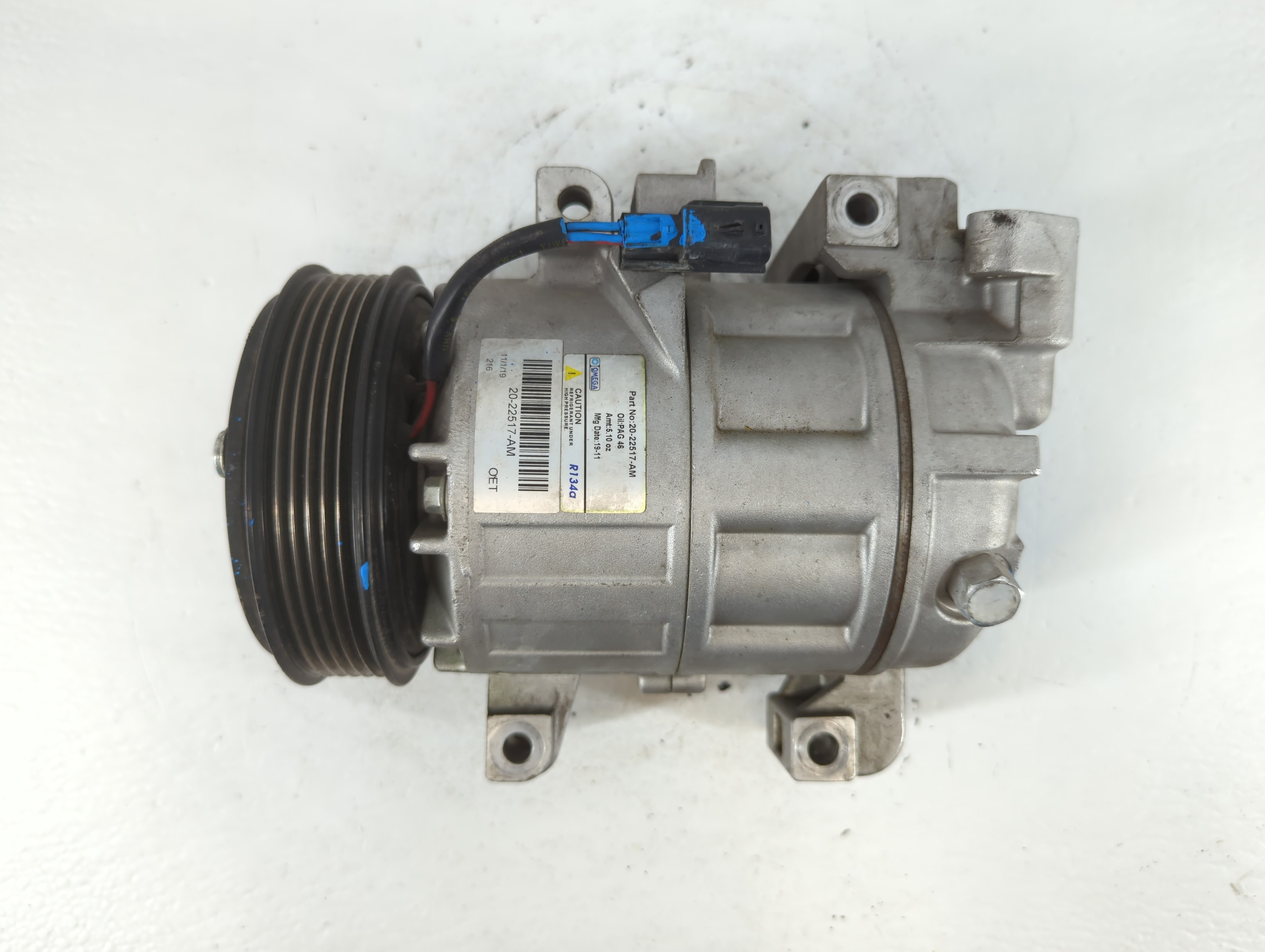 2013-2018 Nissan Altima Air Conditioning A/c Ac Compressor Oem 764956 - Oemusedautoparts1.com