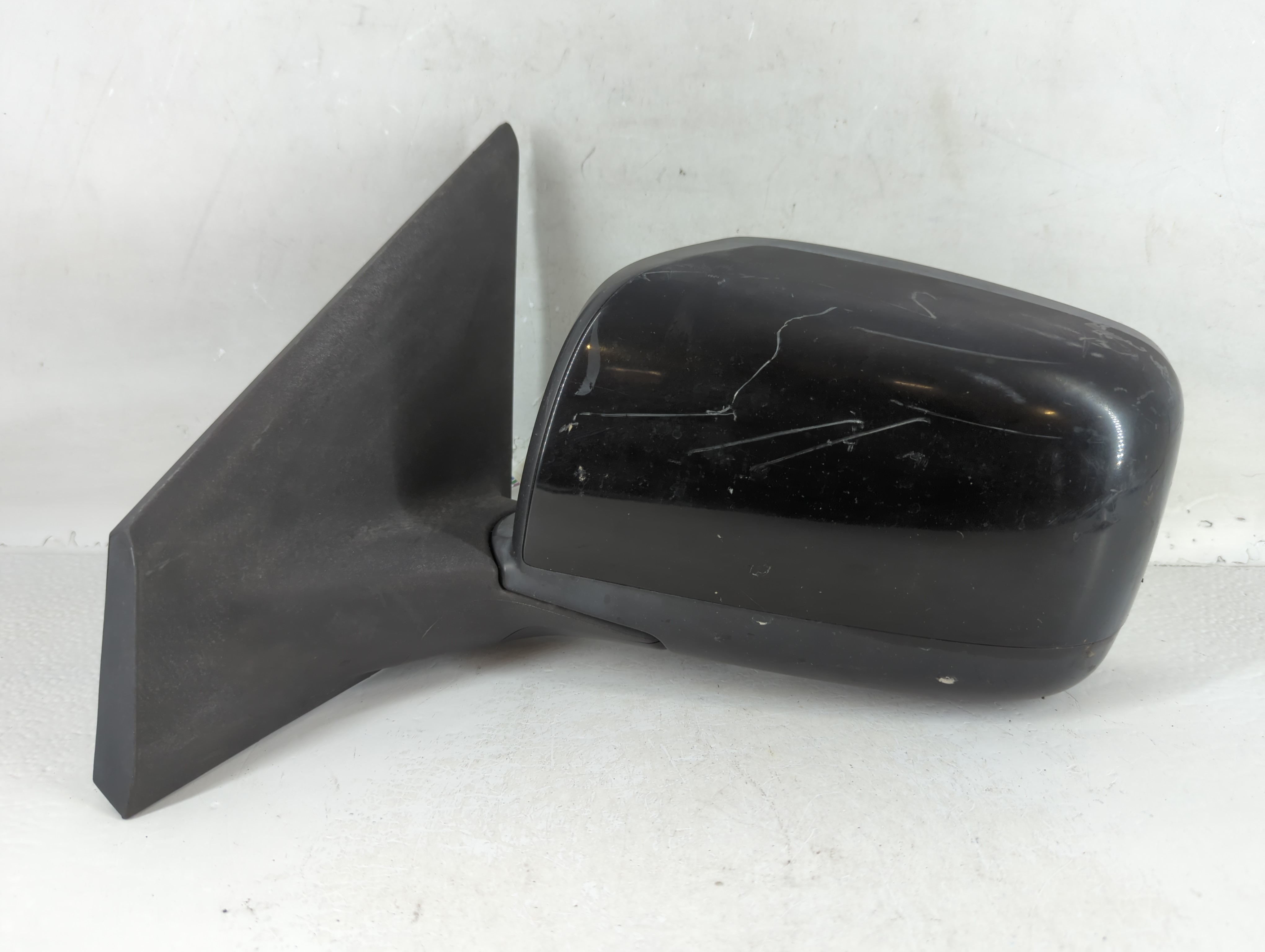 2008-2015 Nissan Rogue Driver Left Side View Power Door Mirror Black 765189 - Oemusedautoparts1.com
