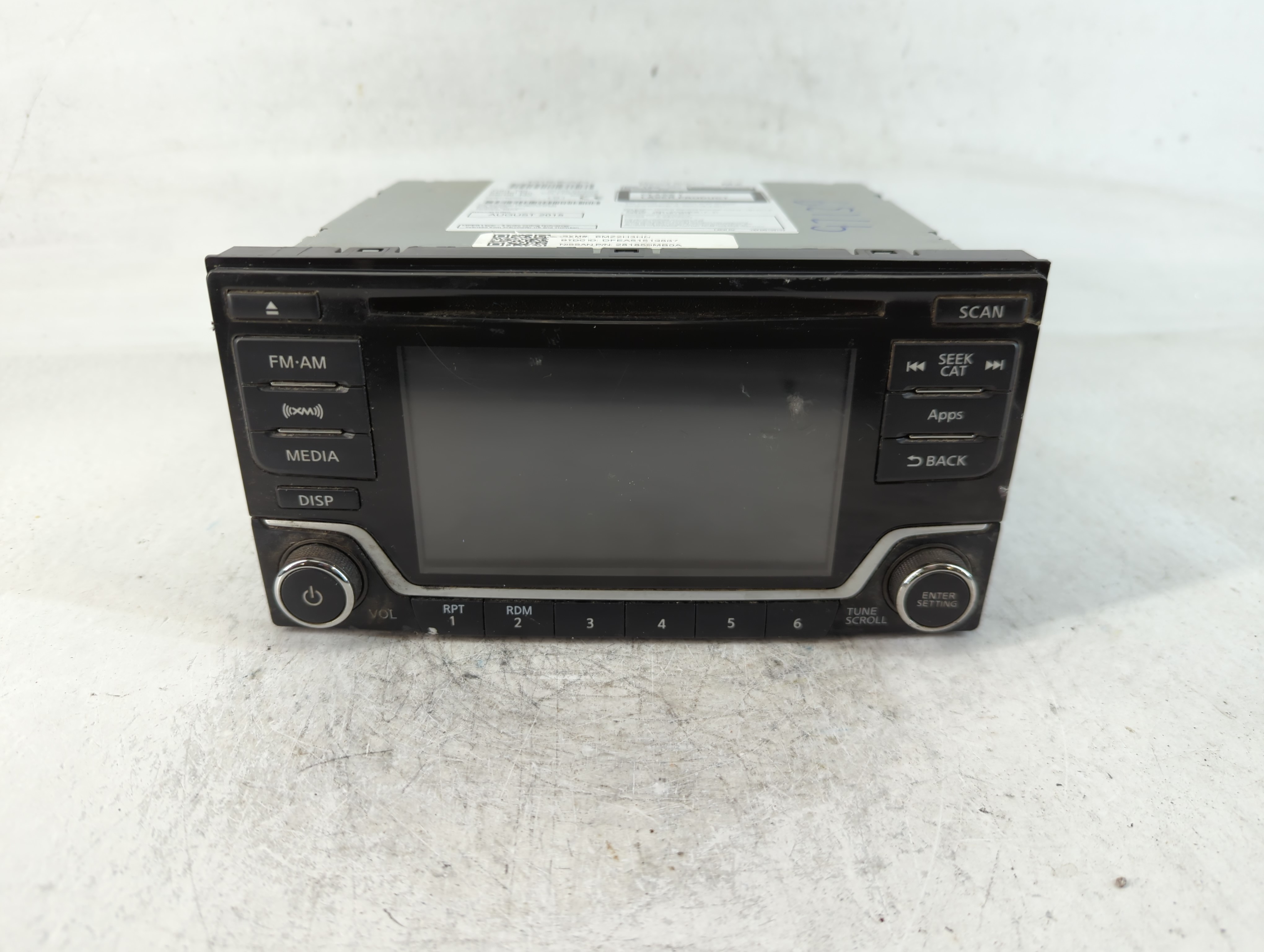 2015-2015 Nissan Sentra Am Fm Cd Player Radio Receiver 765250 - Oemusedautoparts1.com