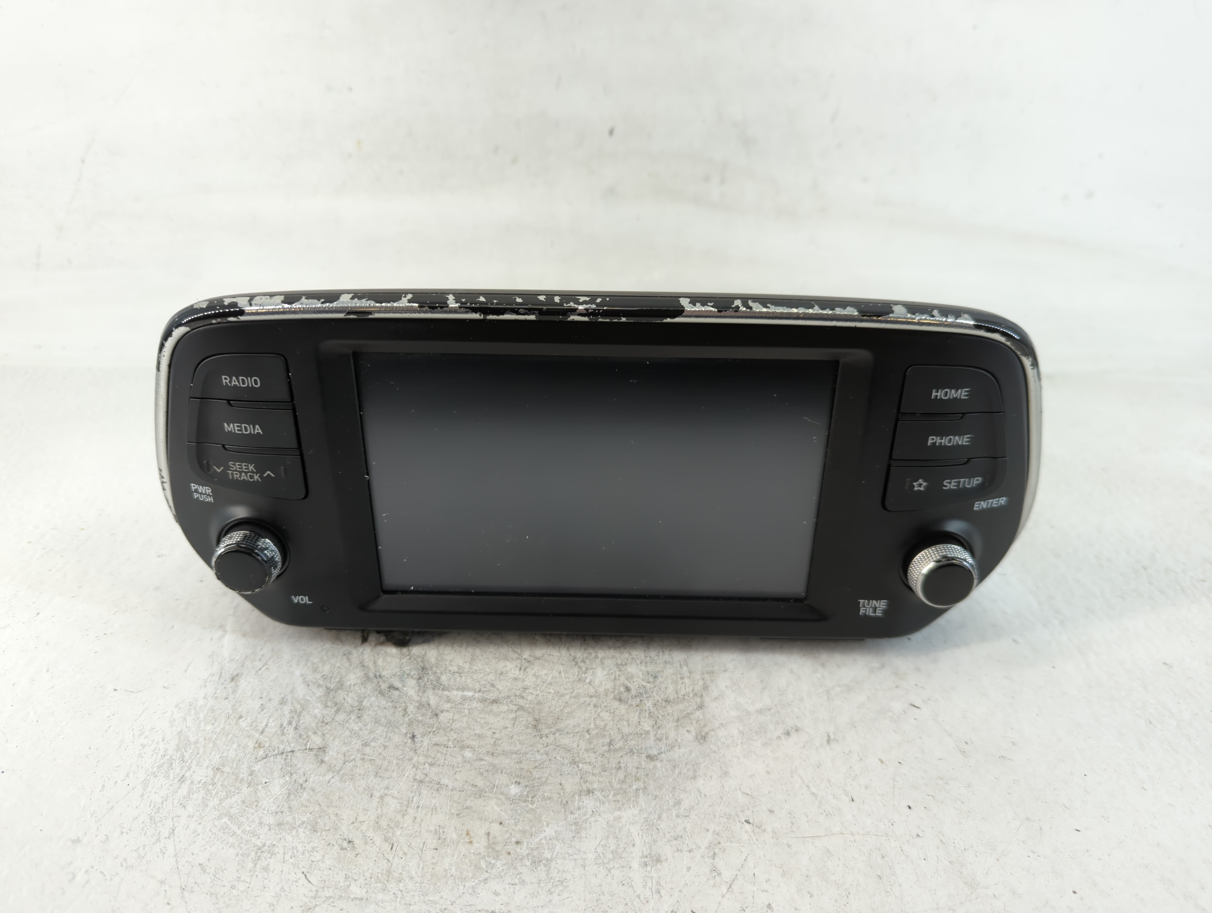 2019-2020 Hyundai Santa Fe Am Fm Cd Player Radio Receiver 765336 - Oemusedautoparts1.com