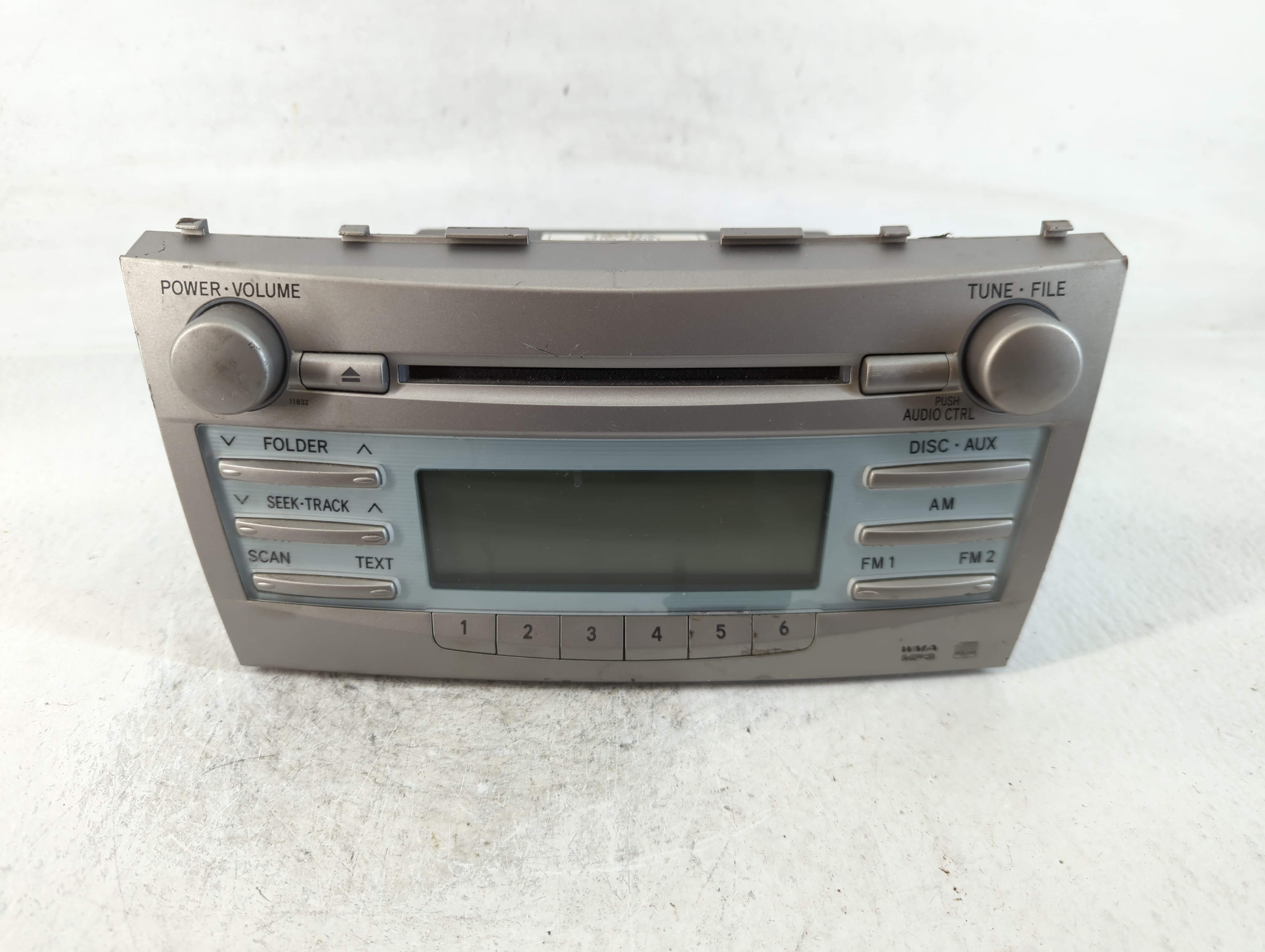 2007-2009 Toyota Camry Am Fm Cd Player Radio Receiver 765510 - Oemusedautoparts1.com