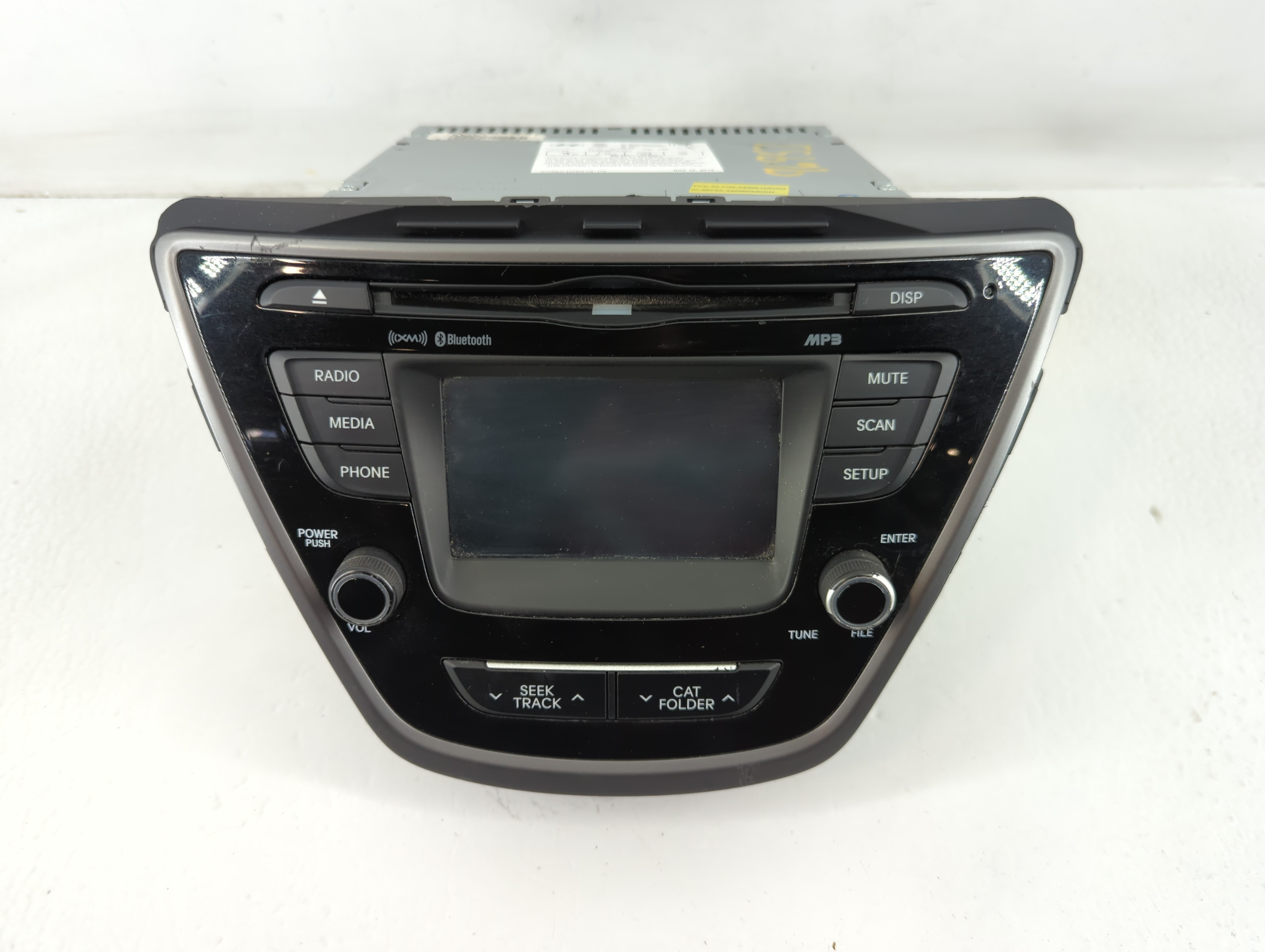 2014-2016 Hyundai Elantra Am Fm Cd Player Radio Receiver 765642 - Oemusedautoparts1.com