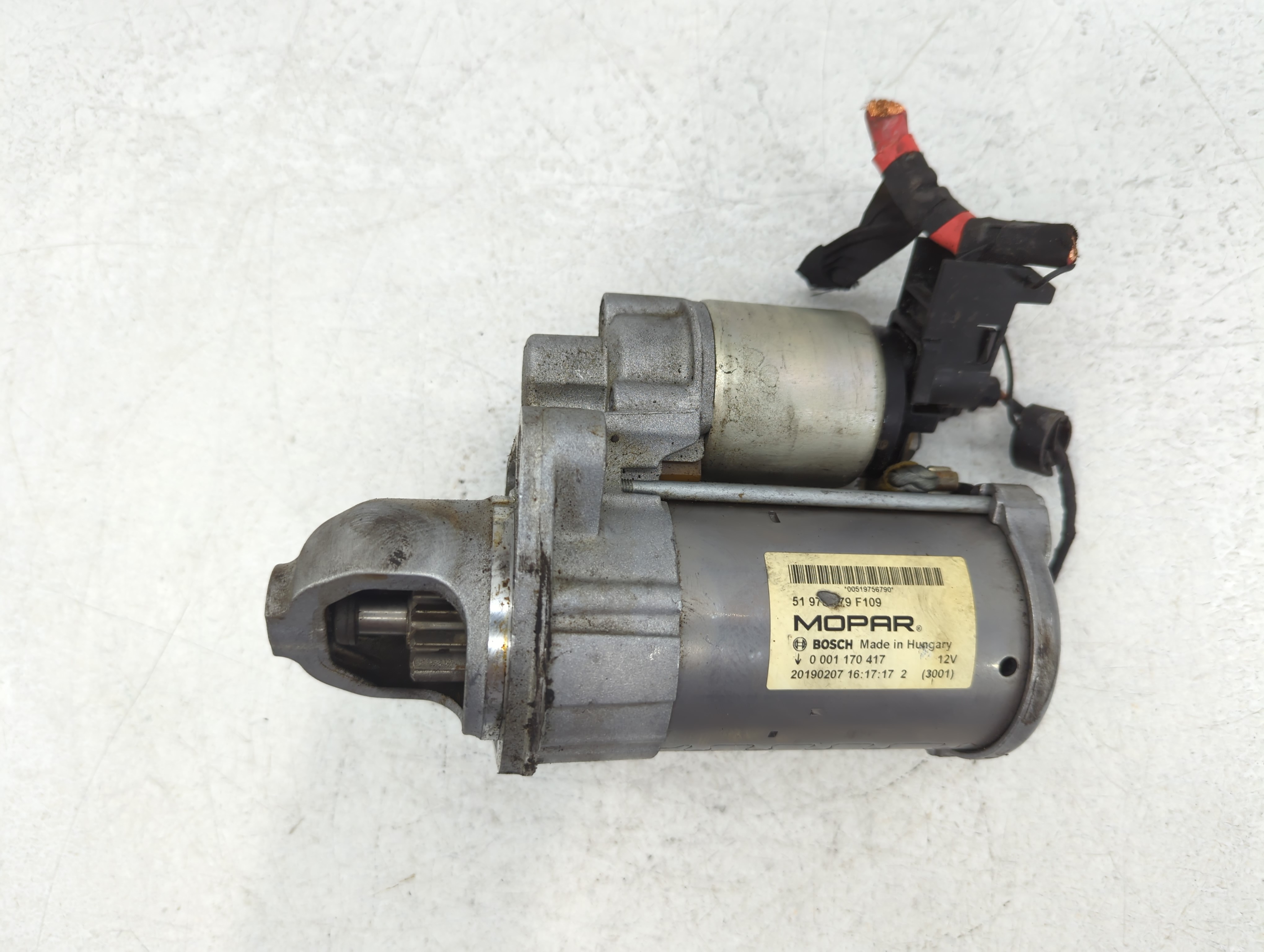 Picture of 2019-2022 Jeep Renegade Car Starter Motor Solenoid Oem 765767
